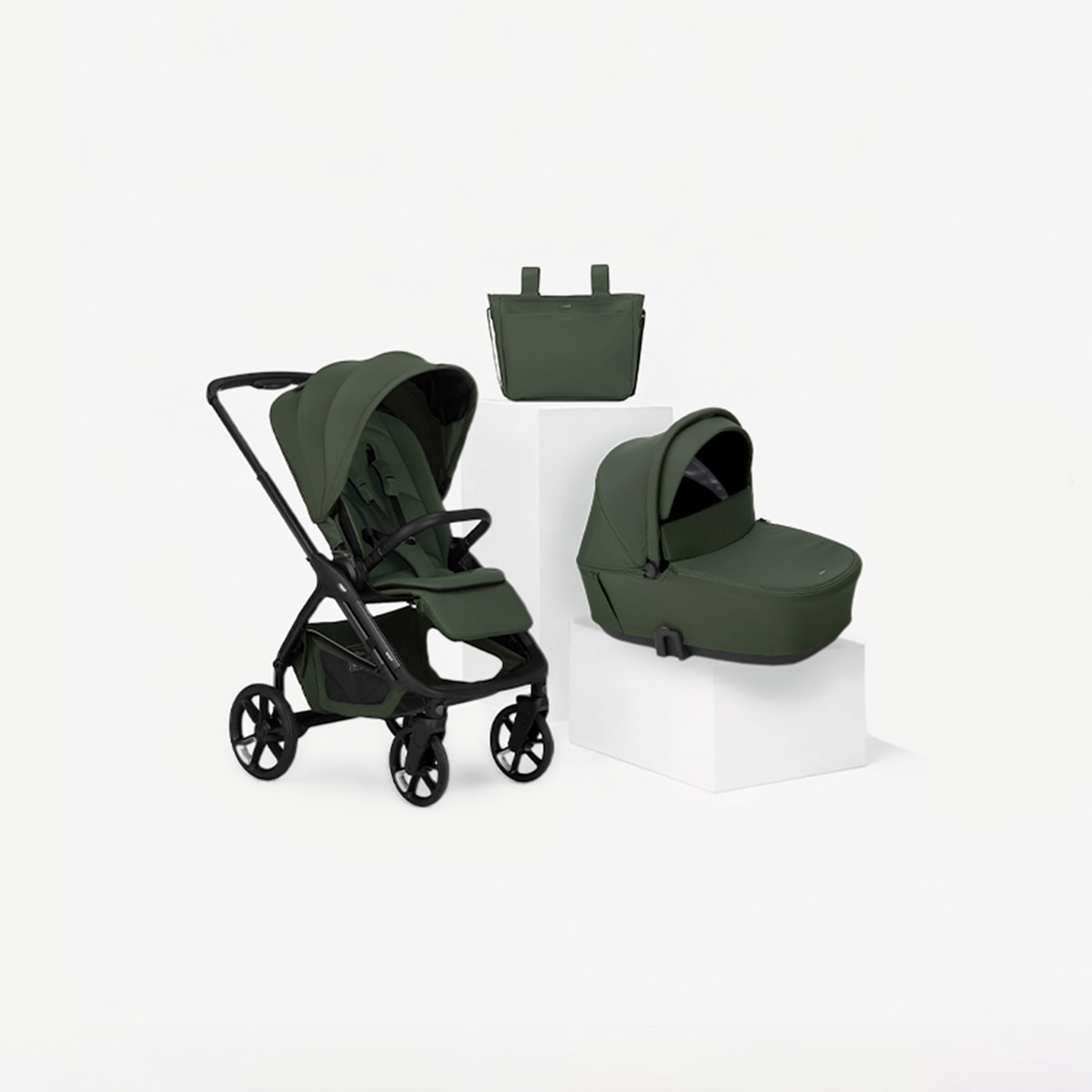 Carrito 2 piezas Jané Keep 2 + capazo Sleep color verde 1