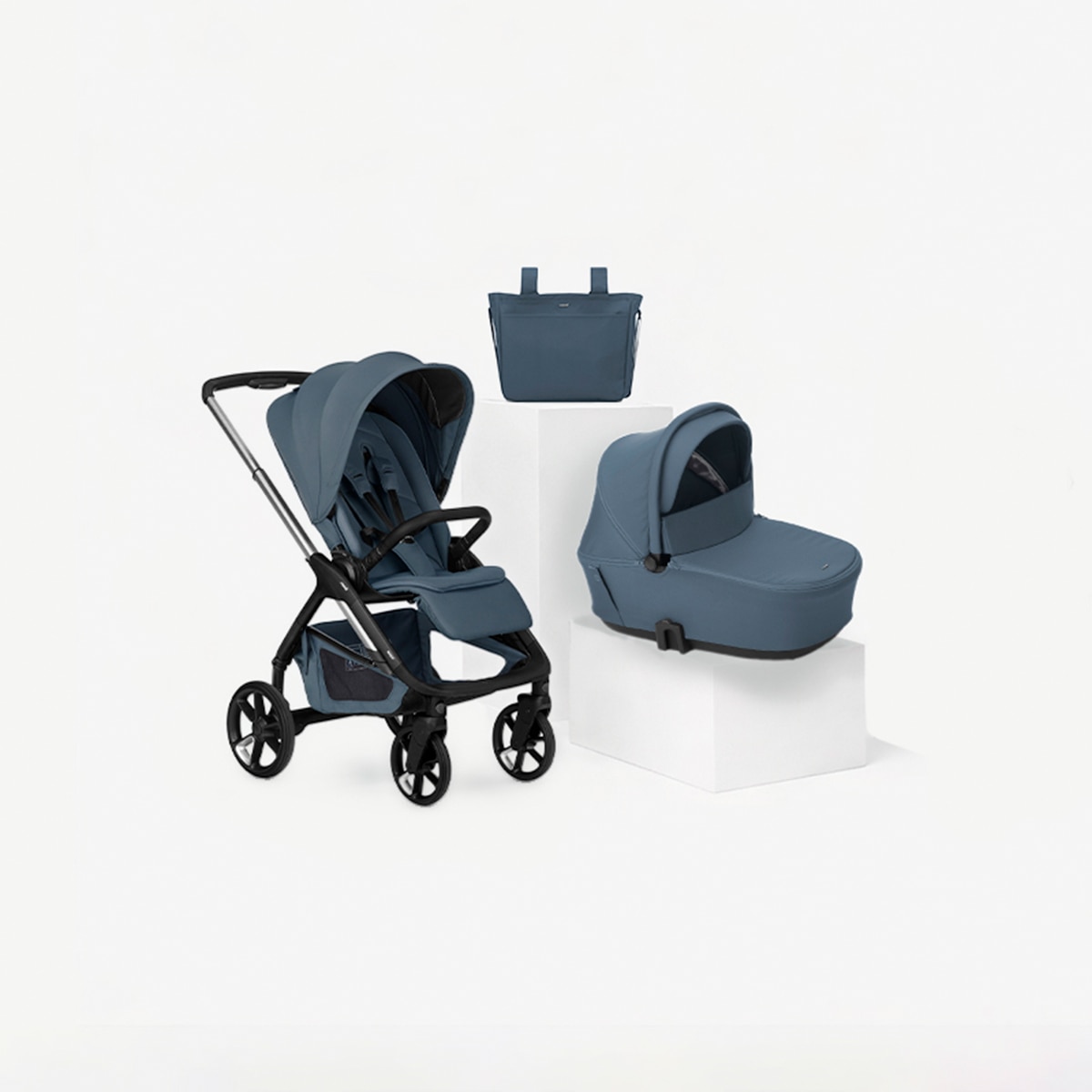 Carrito 2 piezas Jané Keep 2 + capazo Sleep color azul 1