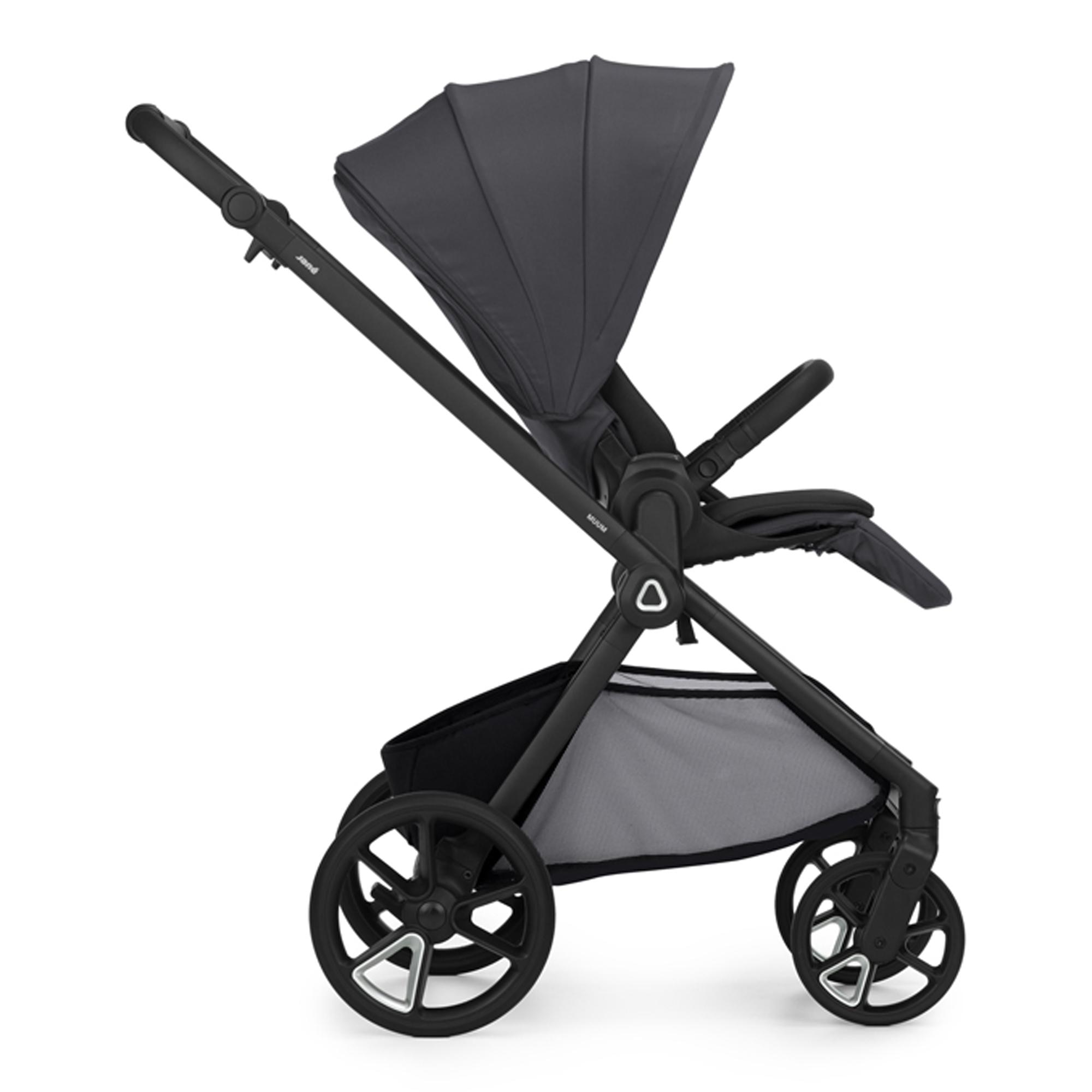 Carrinho de Passeio Jané Muum 5 cinzento + Alcofa Sleep + Cadeira Auto Kombibaby cinzento + Kombibase + Kombikid cinzento 9