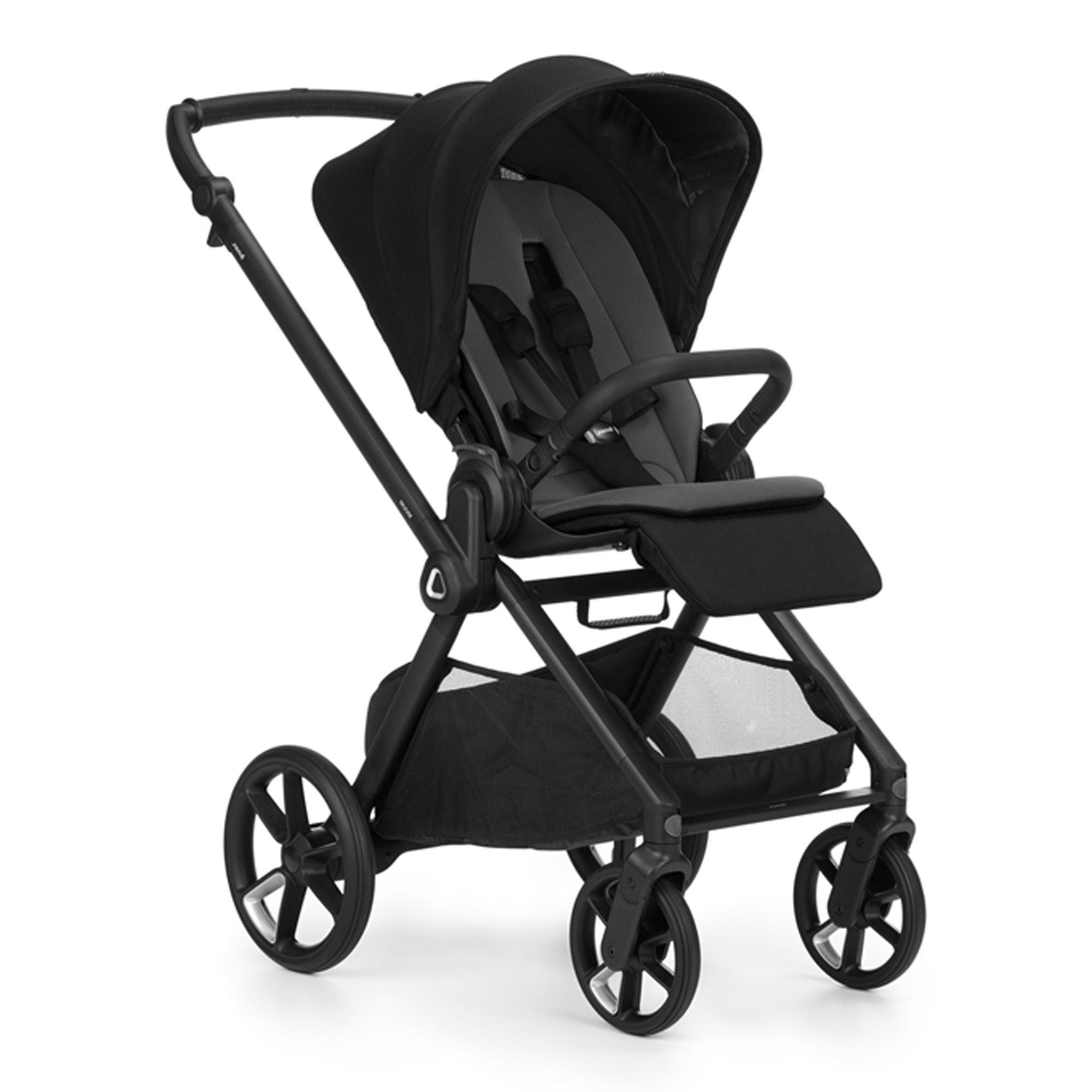 Carrinho de Passeio Jané Muum 5 preto + Alcofa Sleep + Cadeira Auto Kombibaby preto + Kombibase + Kombikid preto 2
