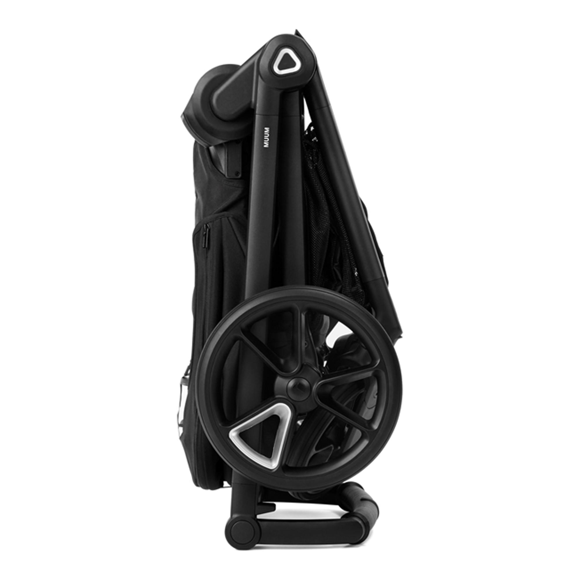 Carrinho de Passeio Jané Muum 5 preto + Alcofa Sleep + Cadeira Auto Kombibaby preto + Kombibase + Kombikid preto 10