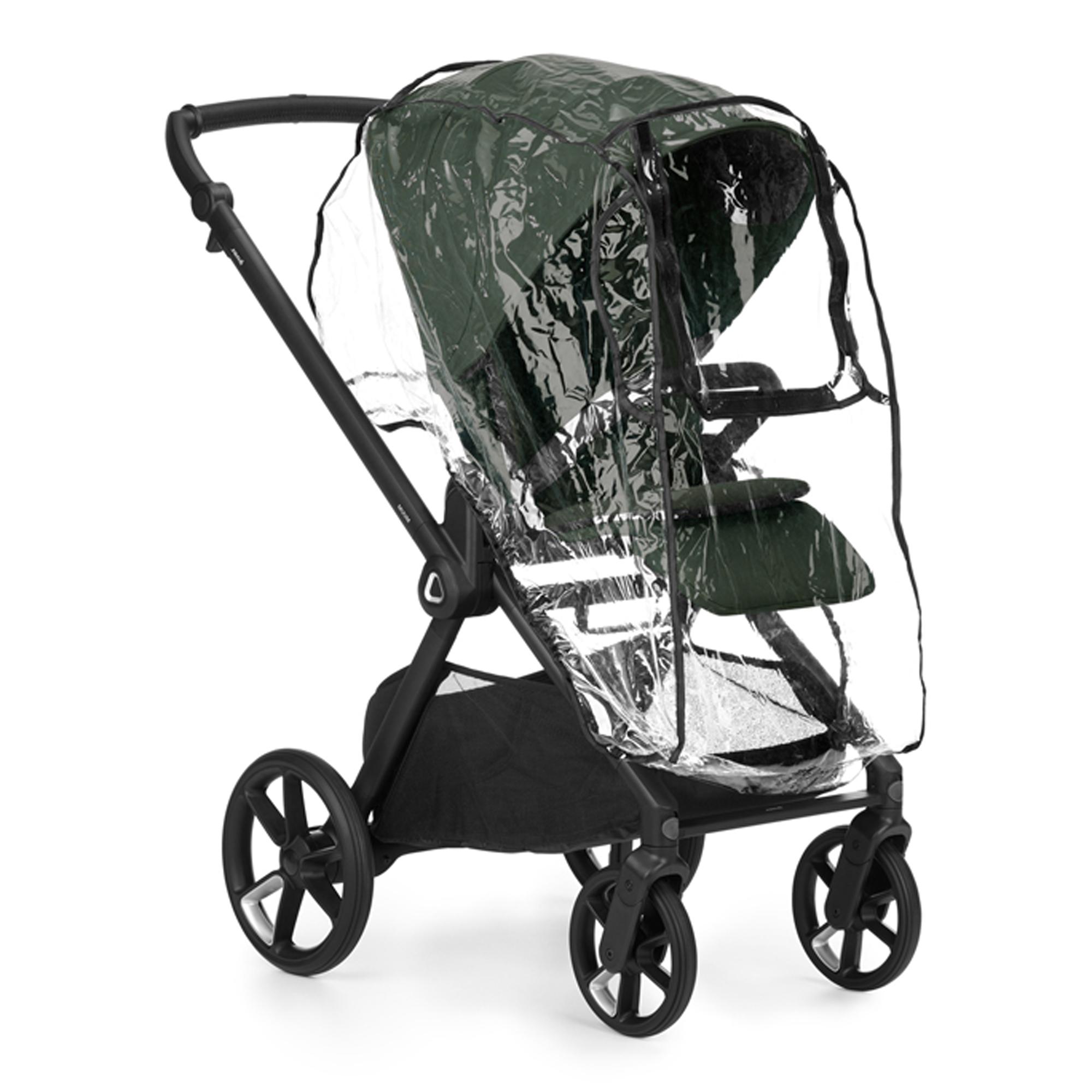 Carrinho de Passeio Trio Jané Muum 5 verde + Alcofa Sleep + Cadeira Auto Kombibaby preto 10