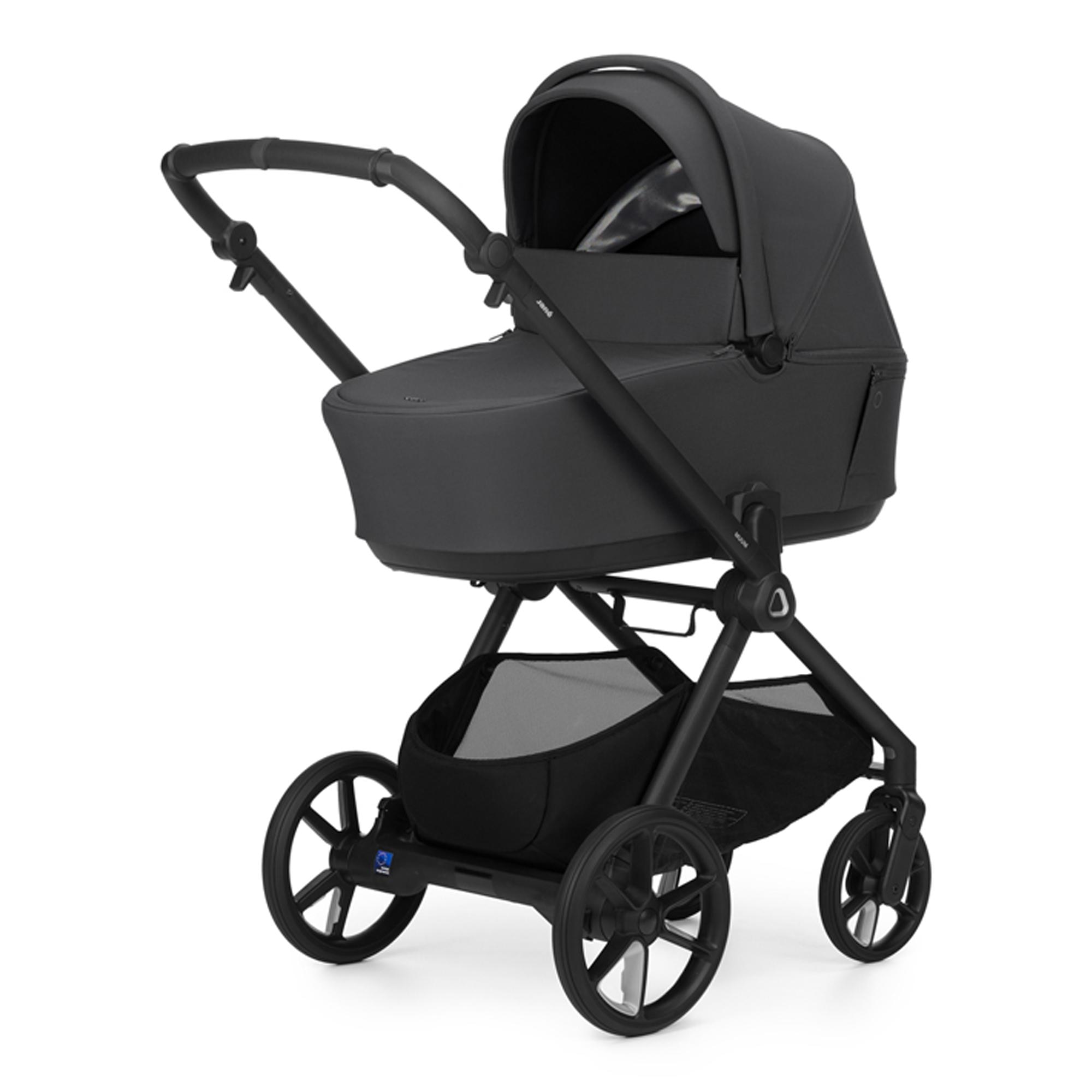 Carrinho de Passeio Trio Jané Muum 5 cinzento + Alcofa Sleep + Cadeira Auto Kombibaby preto 2