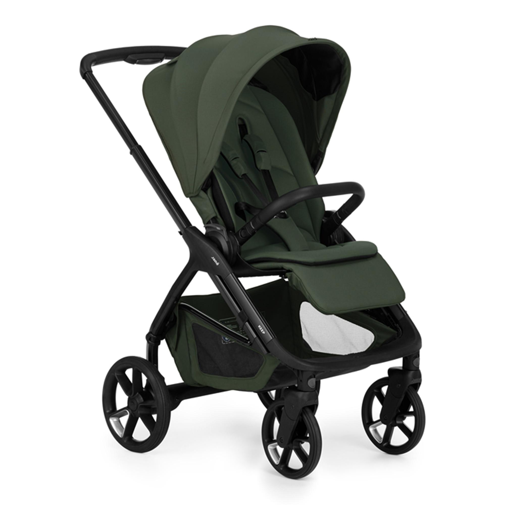 Trío Jané Keep 2 verde + capazo Sleep + silla auto Kombifix gris 2