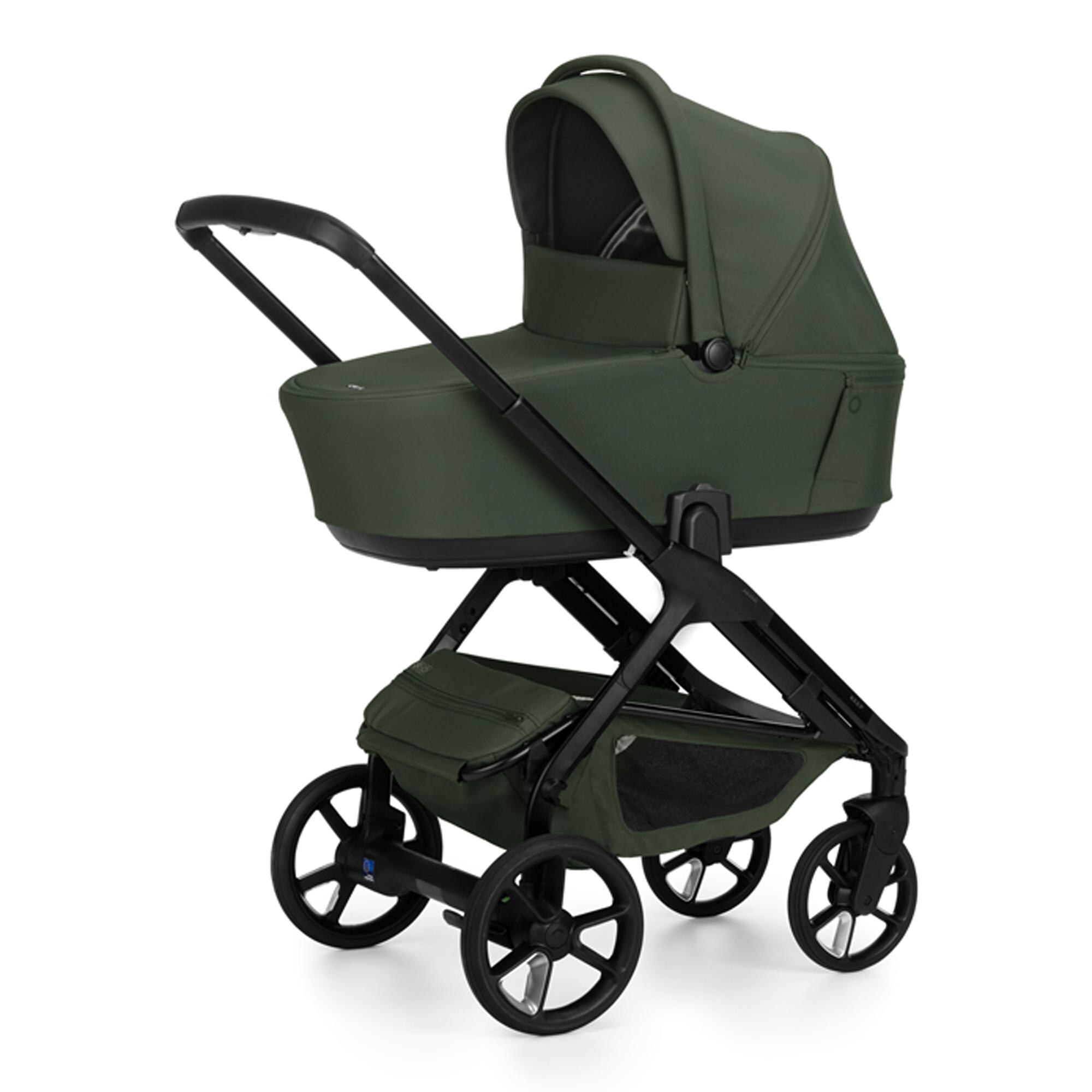Trío Jané Keep 2 verde + capazo Sleep + silla auto Kombifix gris 3
