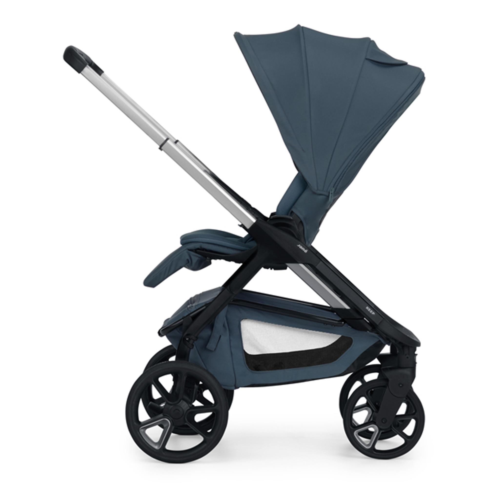 Trío Jané Keep 2 azul + capazo Sleep + silla auto Kombifix gris 6