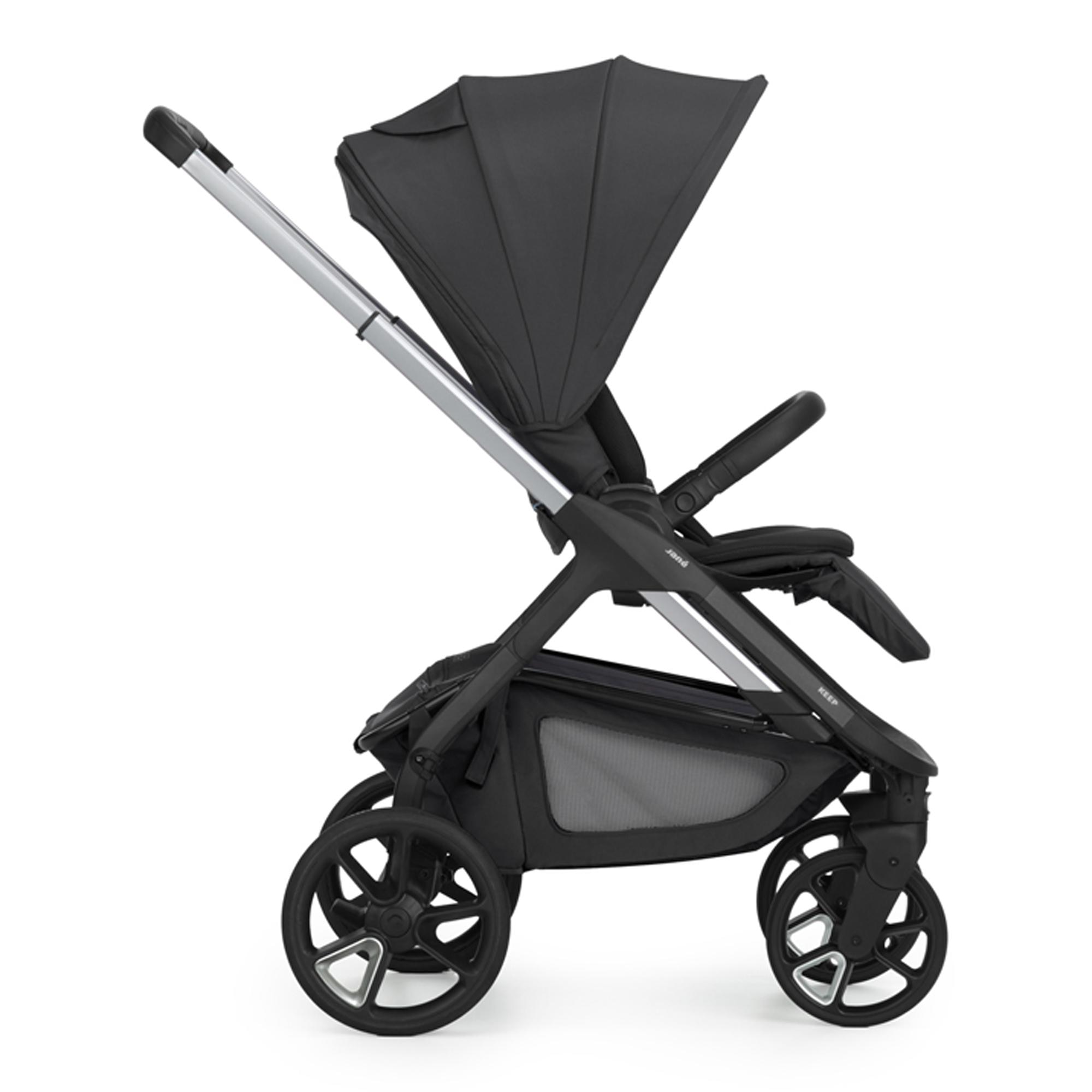 Carrinho de Passeio Trio Jané keep 2 cinzento + Alcofa Sleep + Cadeira Auto Kombifix preto 5