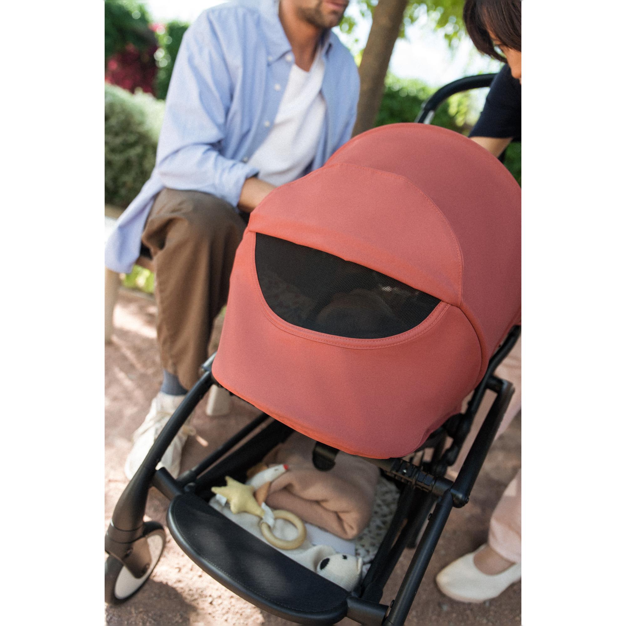 Carro de bebé YOYO5® con Capazo Plegable Peach 6