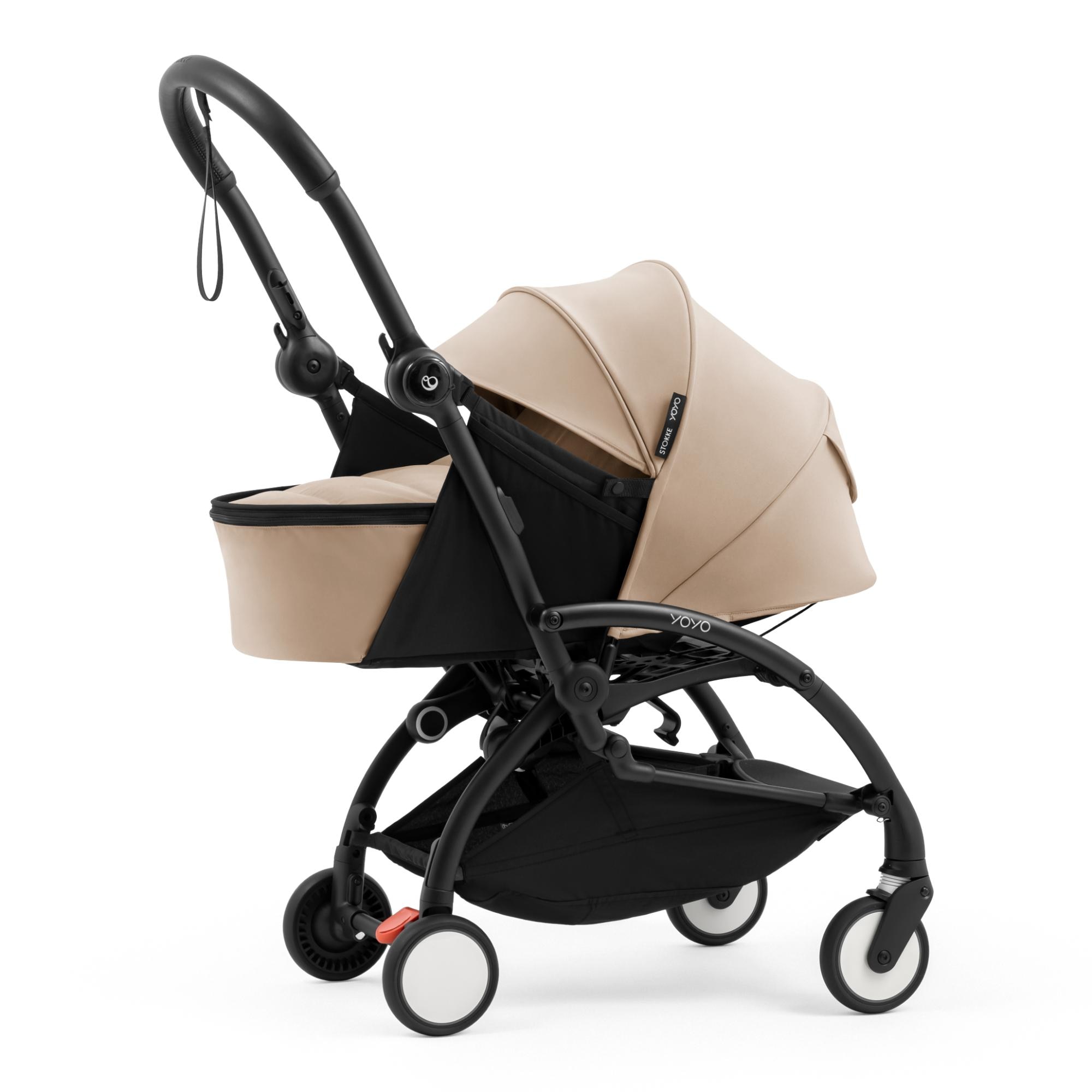 Carrinho de Passeio YOYO5® com Alcofa Dobrável Taupe 3