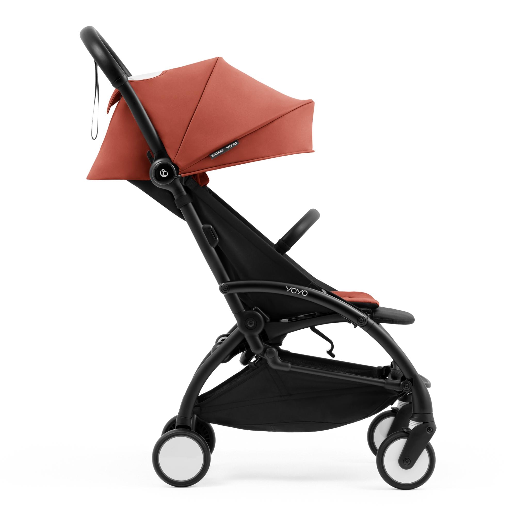 Carrinho de Passeio Stokke® YOYO5® com Assento 6+ Berry e Barra de Segurança Serigrafada 2
