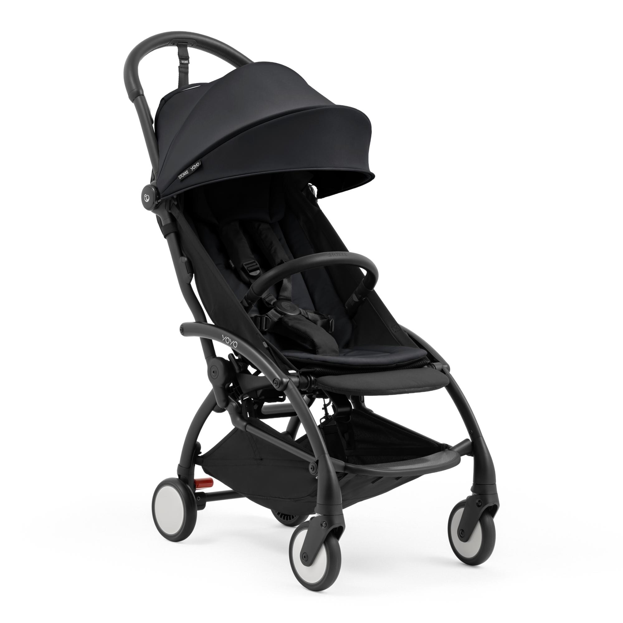 Imagem 0 de Carrinho de Passeio Stokke® YOYO5® com Assento 6+ Preto e Barra de Segurança Serigrafada