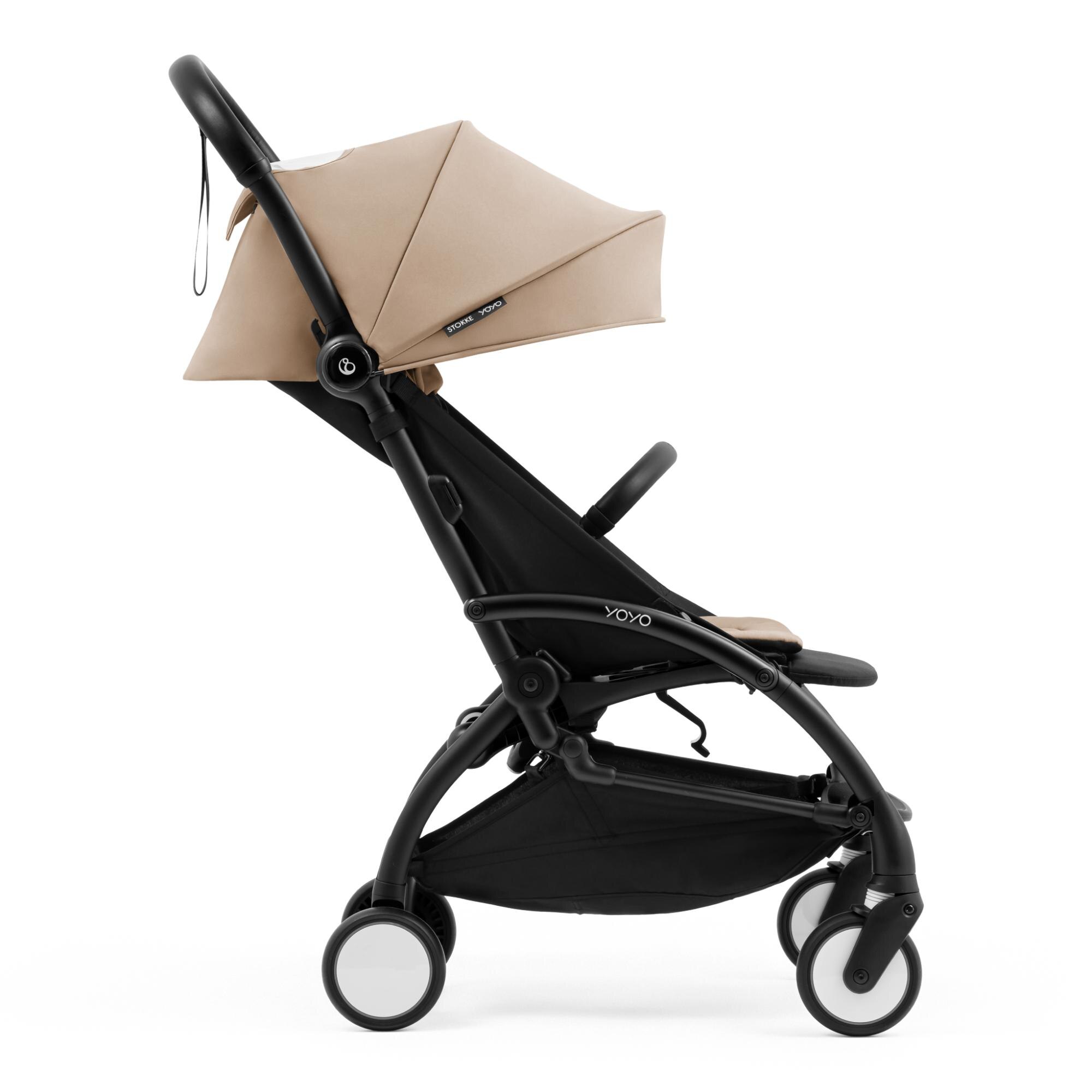 Carrinho de Passeio Stokke® YOYO5® com Assento 6+ Taupe e Barra de Segurança Serigrafada 3