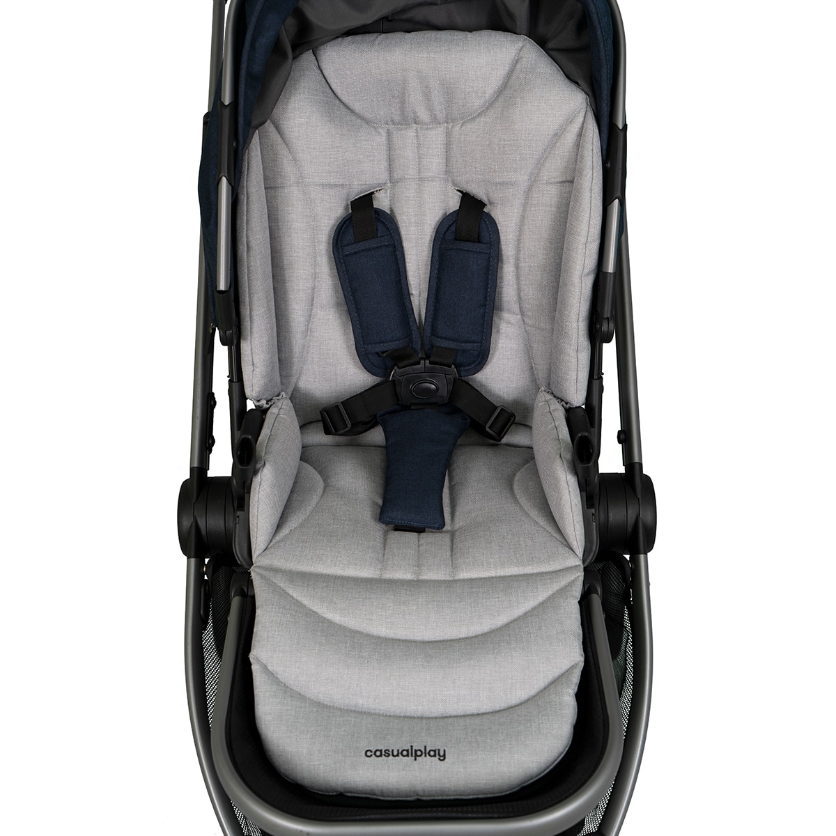 Carrinho de Passeio Trio Match 3 Optim + Alcofa + Cadeira Auto Verai i-Size Roxo-5