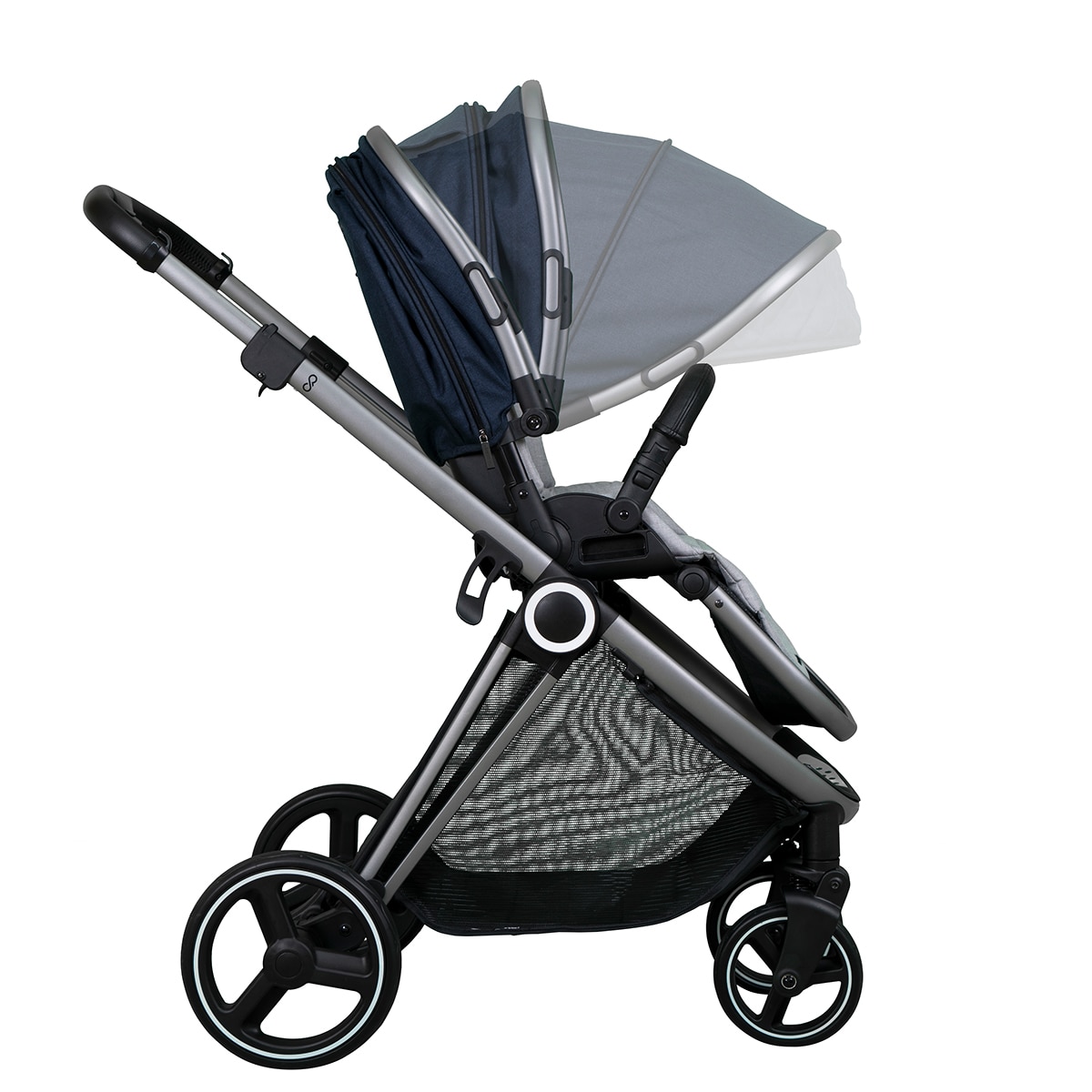 Carrinho de Passeio Trio Match 3 Optim + Alcofa + Cadeira Auto Verai i-Size Roxo-6