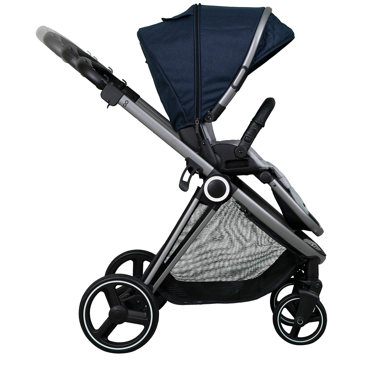 Carrinho de Passeio Trio Match 3 Optim + Alcofa + Cadeira Auto Verai i-Size Roxo-8