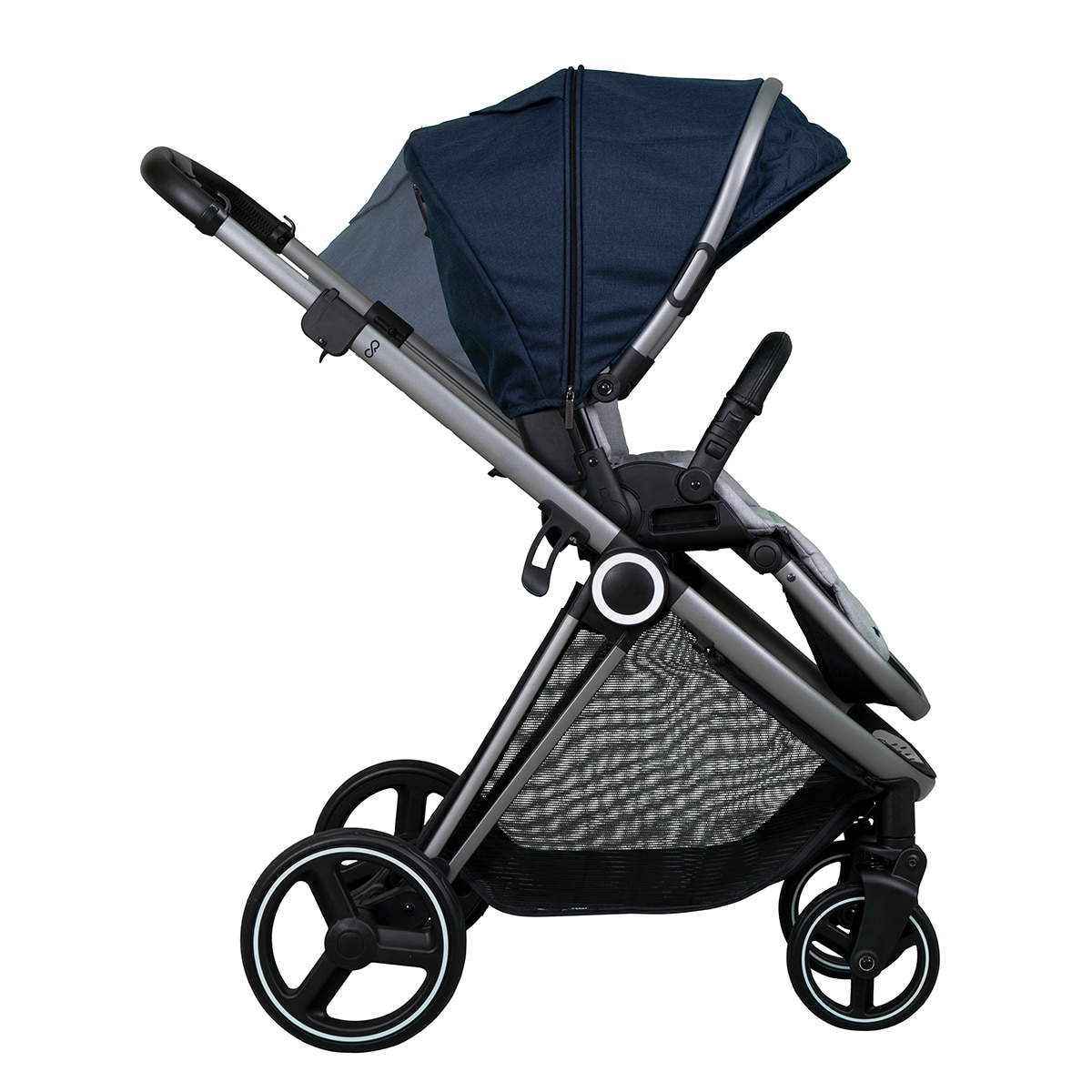 Carrinho de Passeio Trio Match 3 Optim + Alcofa + Cadeira Auto Verai i-Size Roxo-10
