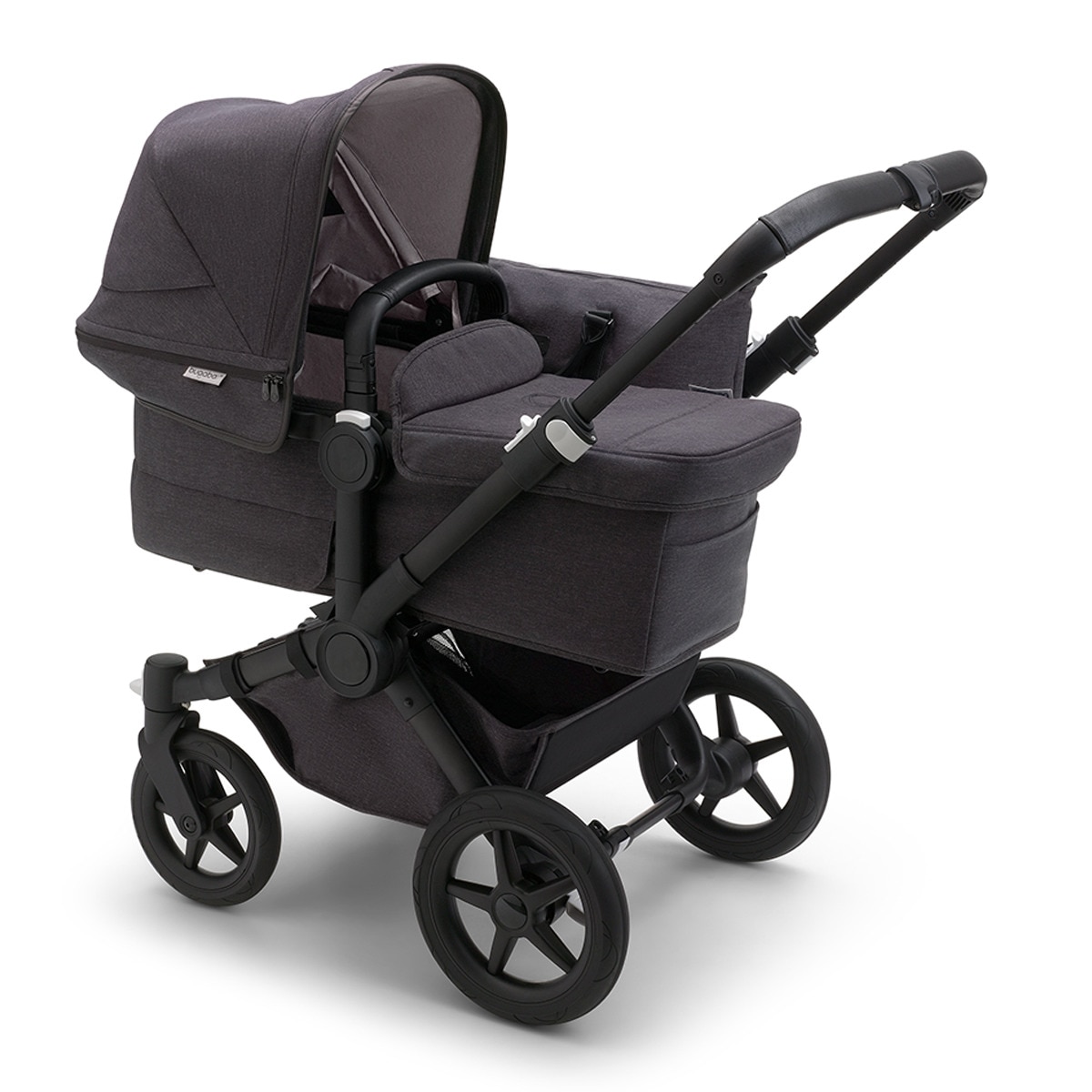 Carrinho de passeio macacão Mineral Completo Donkey 5 preto/preto lavado Preto-1