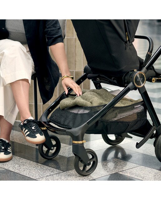 Carro de bebé 2 piezas Mamas & Papas Strada Starter Verde Negro-8