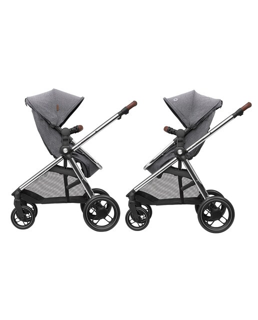 Carrinho de Passeio Zelia 3 color Twillic Grey Cinzento-10