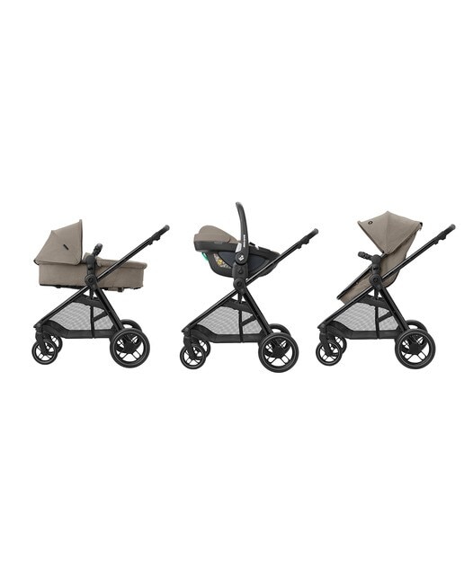 Carrinho de Passeio Zelia 3 color Twillic Grey Cinzento-18