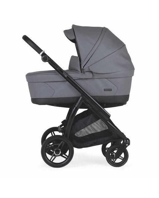 Carro de bebe Dúo Bébécar FLOWY Negro - Gris oscuro Gris oscuro-2