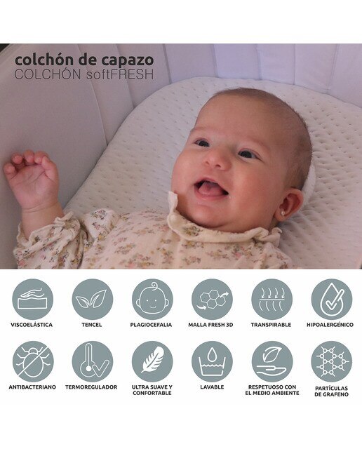 Carro de bebe Dúo Bébécar FLOWY Negro - Gris oscuro Gris oscuro-3