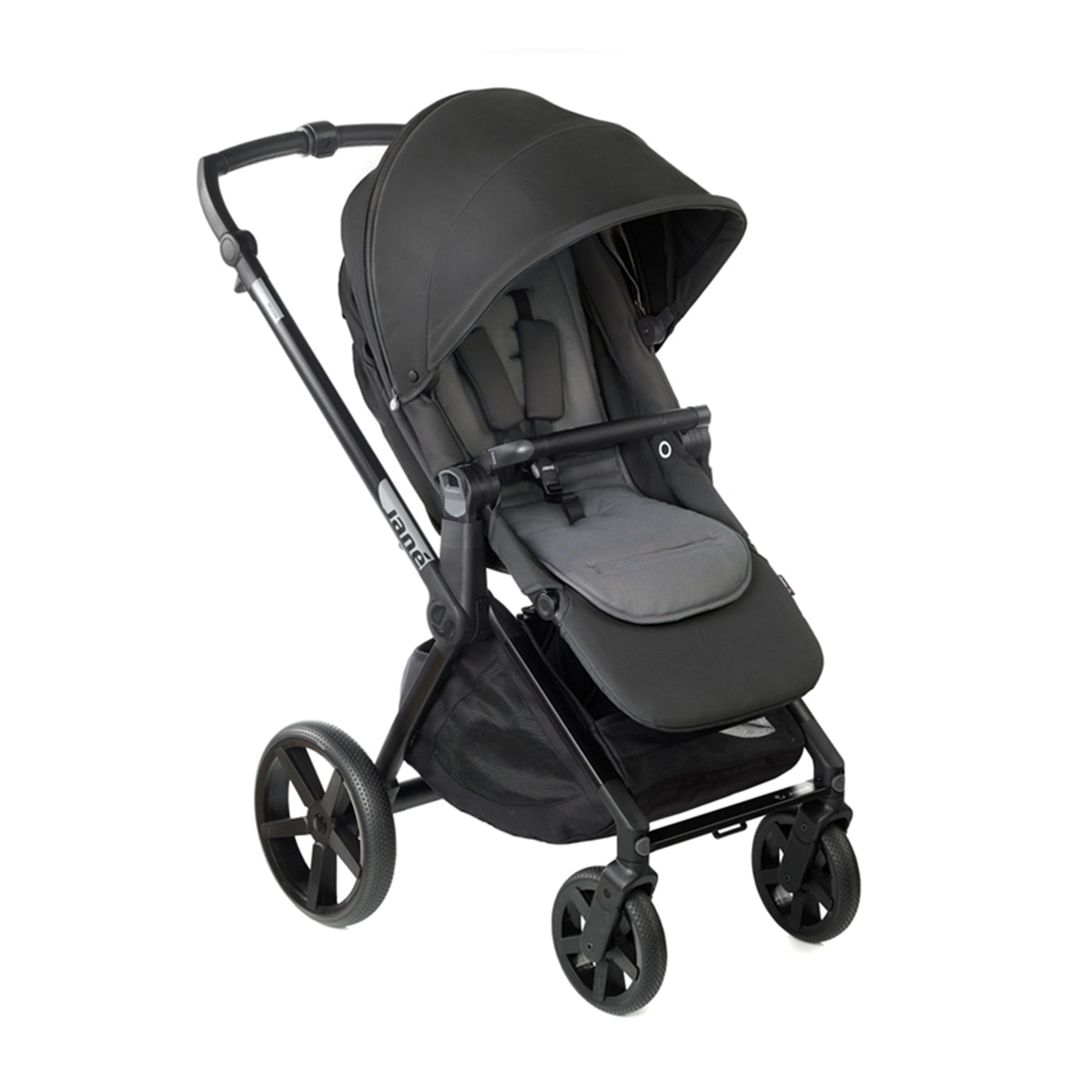 Carro de bebé Jané Muum con capazo Sweet - Verde anticuario Gris-3