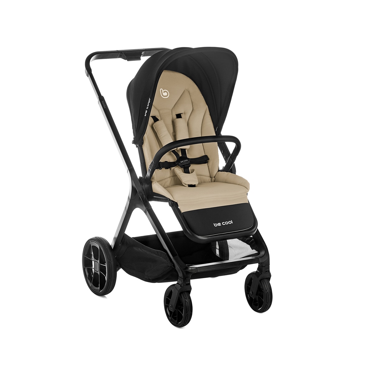 Carrito de bebé Be Cool Kombo con capazo Kombo - Beige Beige-2