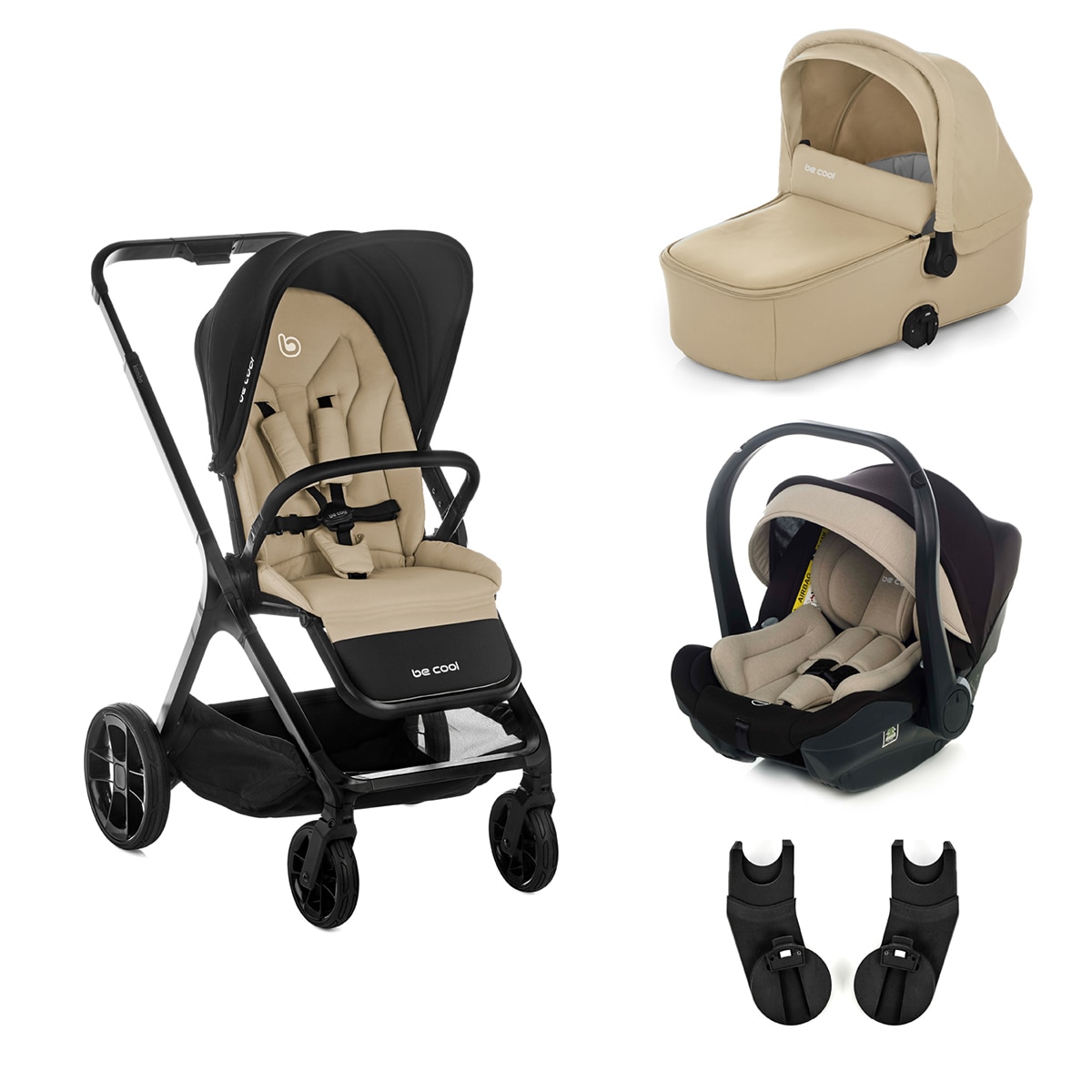 Carrito de bebé Be Cool Kombo con capazo Kombo y portabebé Travel — free download