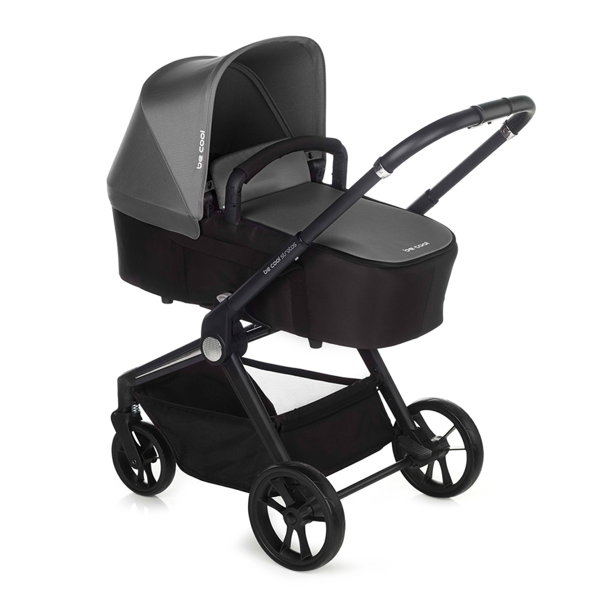 Carro de bebé 2 piezas Stratos Be Cool 2025 - Gris Gris-1