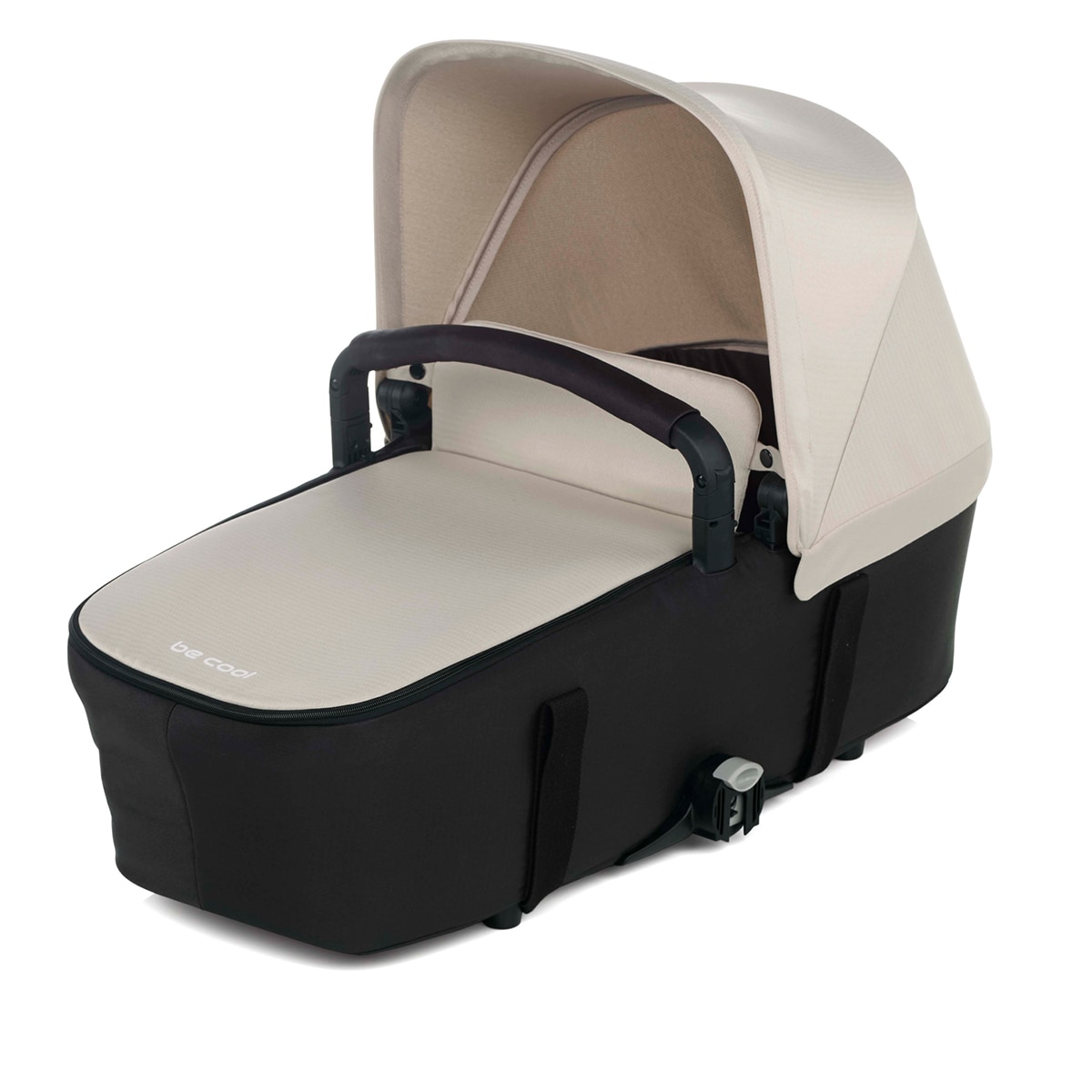 Carro de bebé Be Cool Stratos con capazo Stratos Cot y portabebé Travel Carrier 2025 - Beige Beige-3