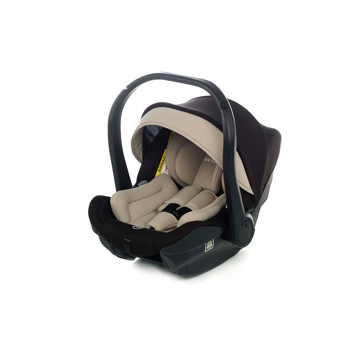 Carro de bebé Be Cool Stratos con capazo Stratos Cot y portabebé Travel Carrier 2025 - Beige Beige-6