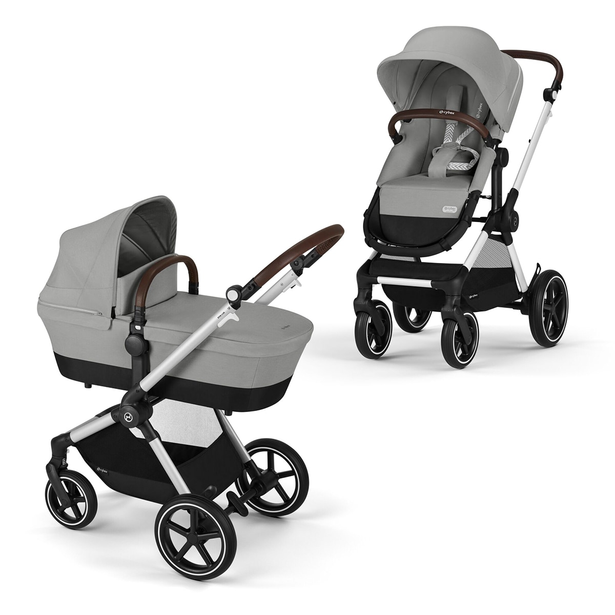 Carrinho de Passeio EOS Lux Cinzento-3
