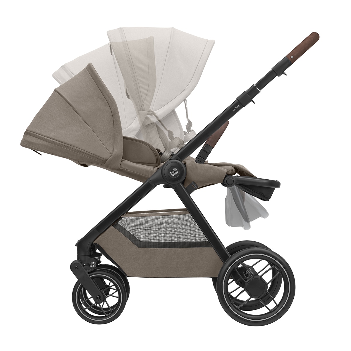 Cochecito Maxi-Cosi Oxford+ , 0-22Kg, 0-4años - Marrón Marrón-14