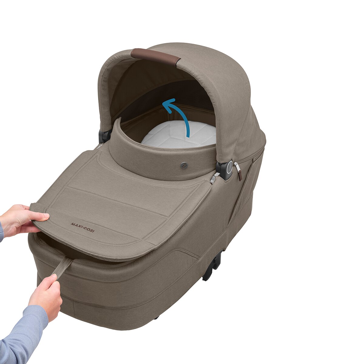 Cochecito Maxi-Cosi Oxford+ , 0-22Kg, 0-4años - Marrón Marrón-16