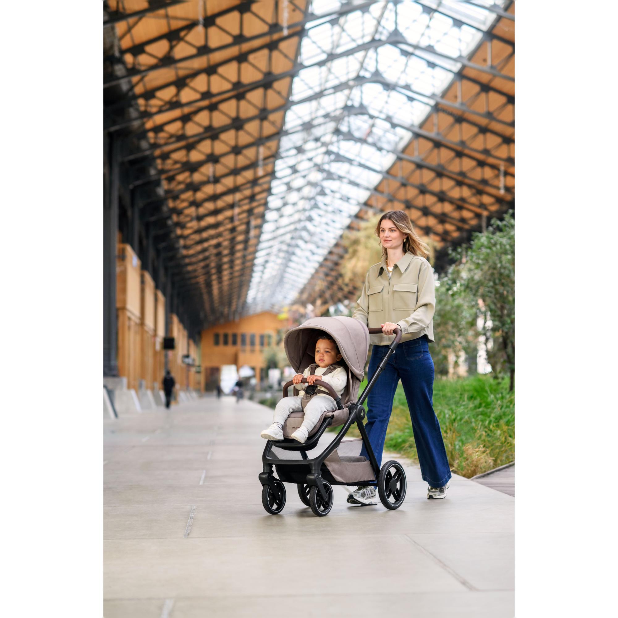 Cochecito Maxi-Cosi Oxford+ , 0-22Kg, 0-4años - Marrón Marrón-19