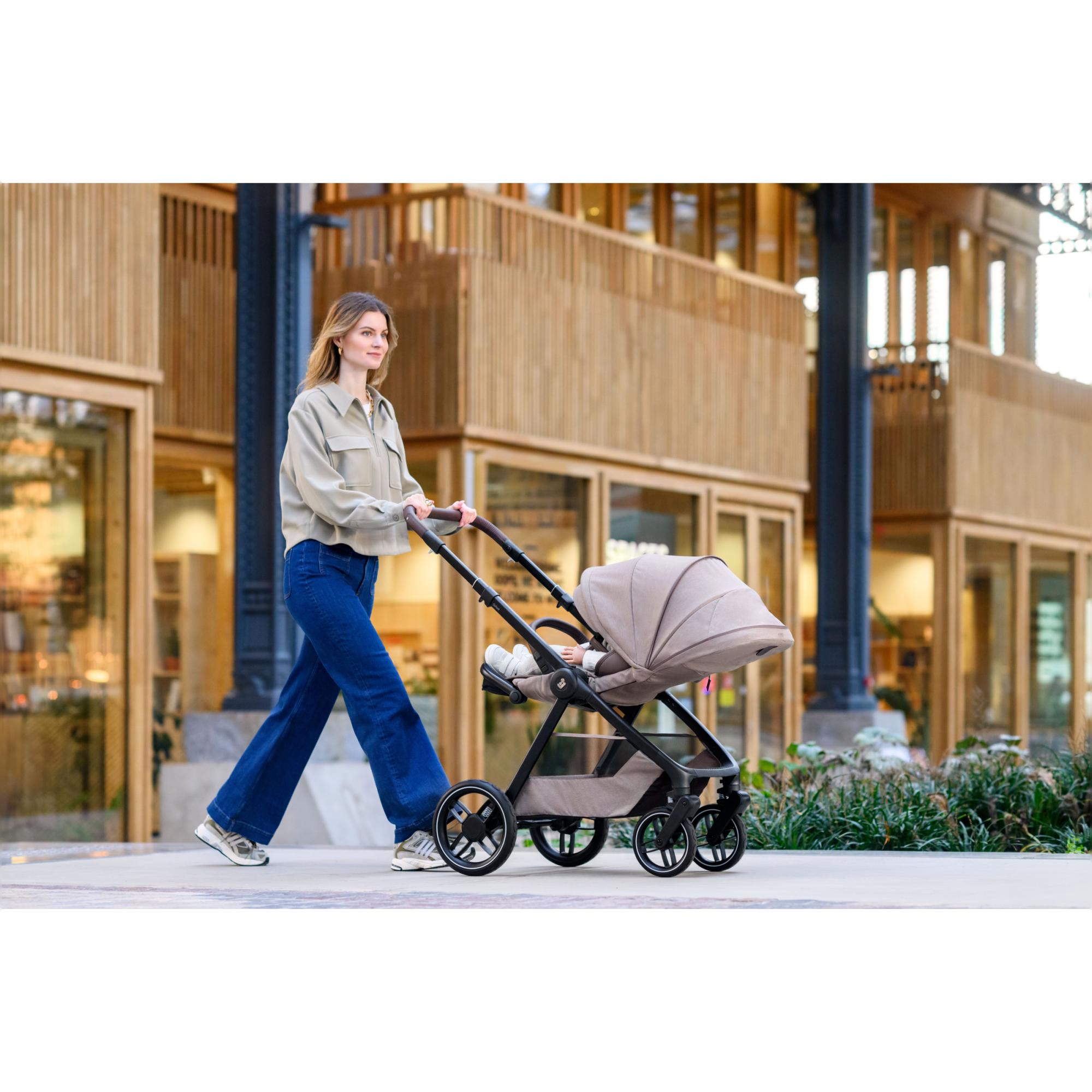 Cochecito Maxi-Cosi Oxford+ , 0-22Kg, 0-4años - Marrón Marrón-24