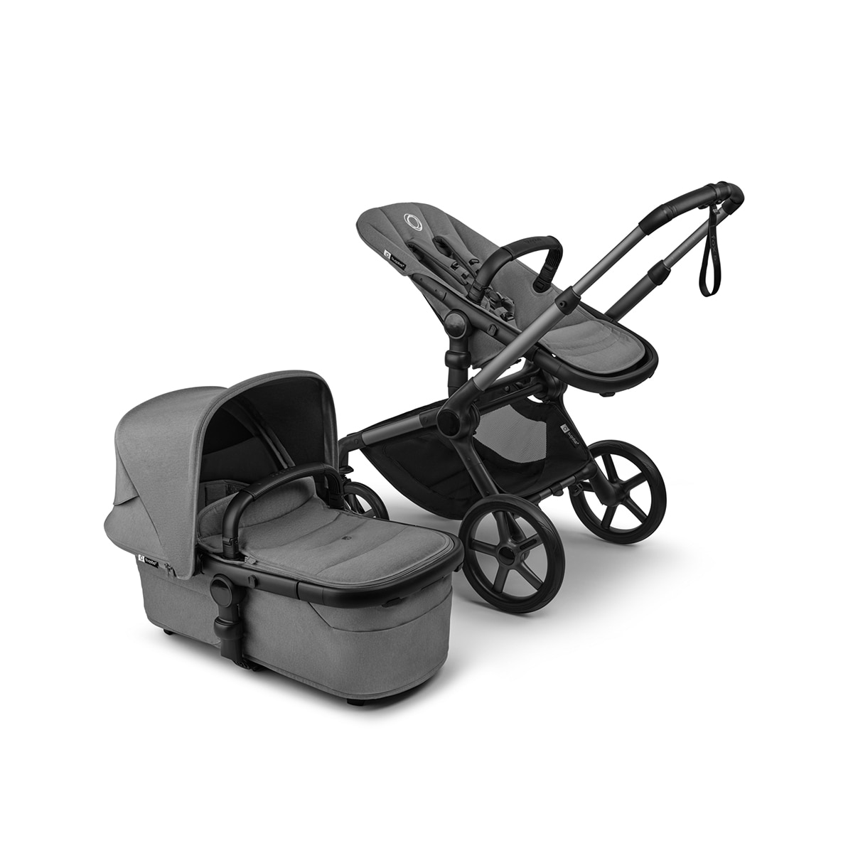 Carro de bebé Bugaboo Fox 5 Renew - Gris Gris-3