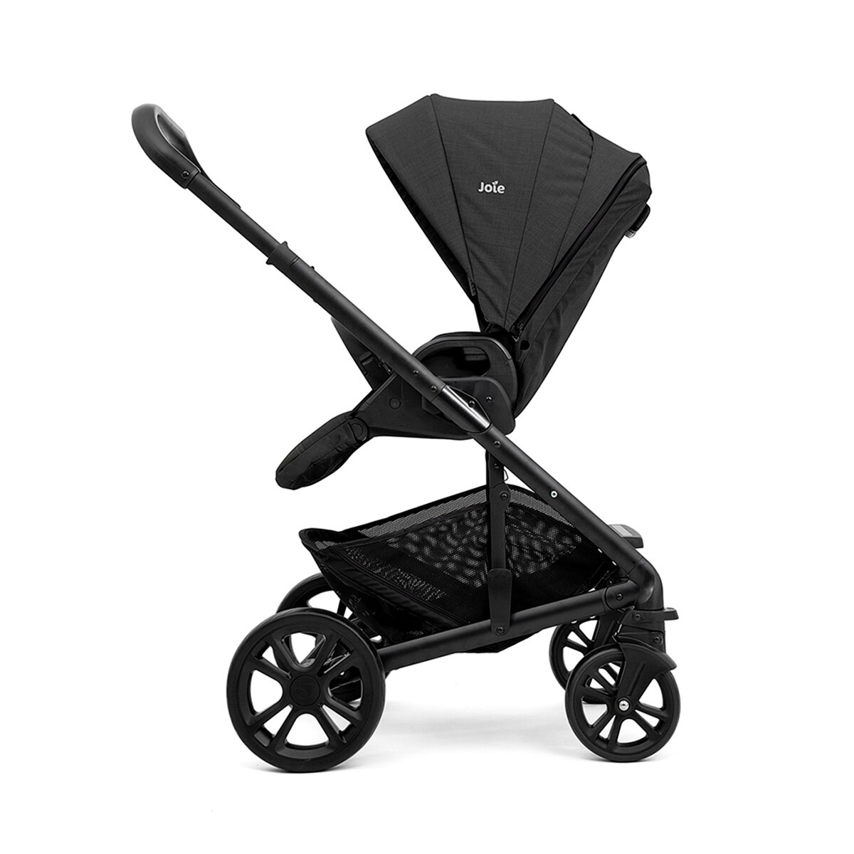 Cochecito de paseo Dúo Joie Chrome con Capazo Chrome - Negro Negro-3