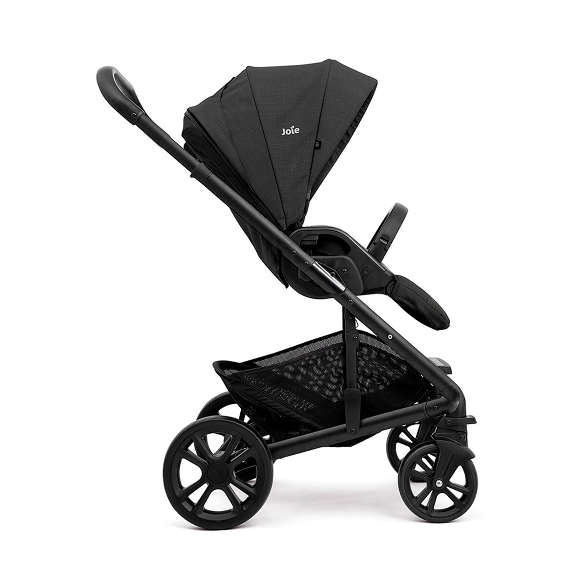 Cochecito de paseo Dúo Joie Chrome con Capazo Chrome - Negro Negro-4
