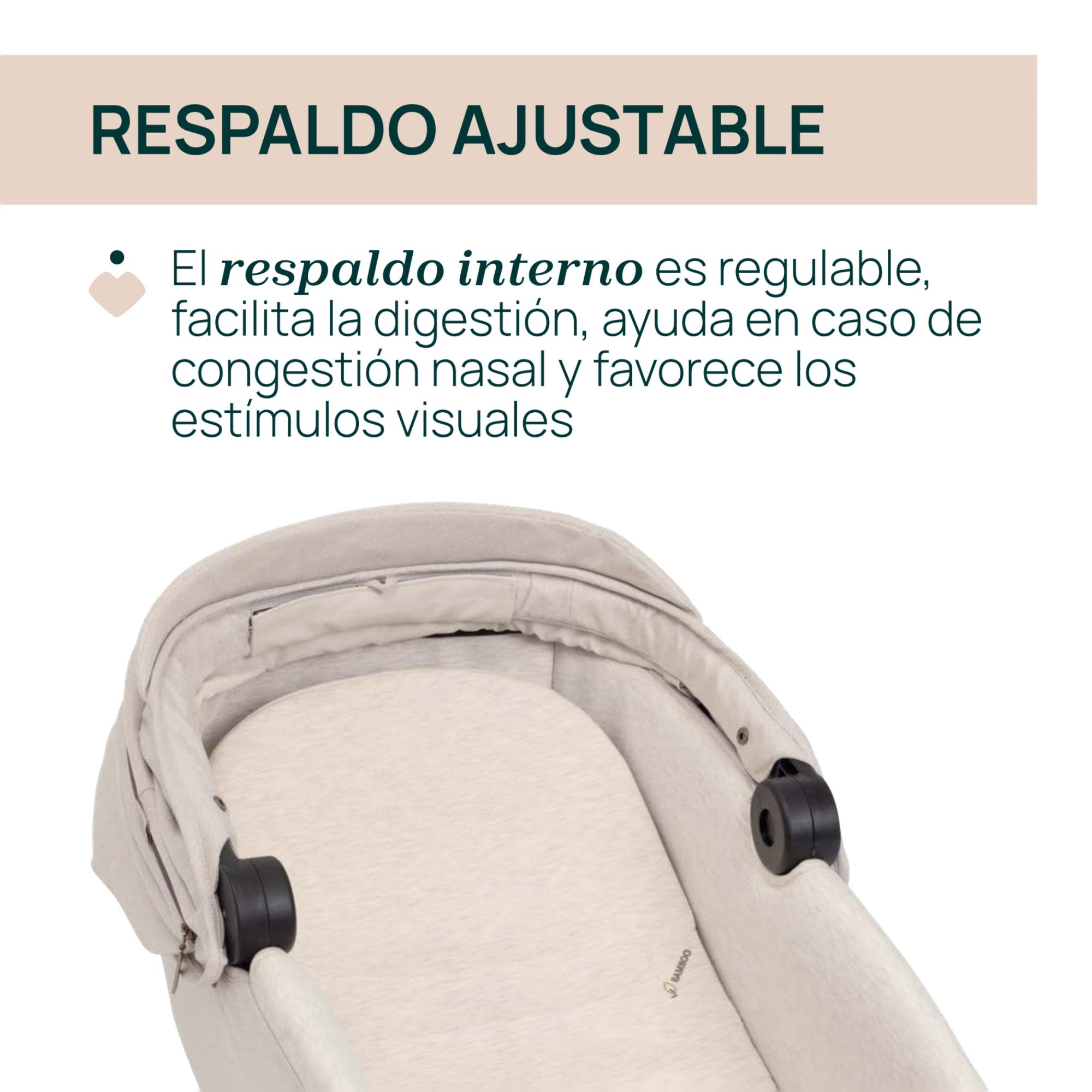 Carro de bebé Chicco Bellagio 2 piezas : silla paseo y capazo gran comfort - Beige Beige-11