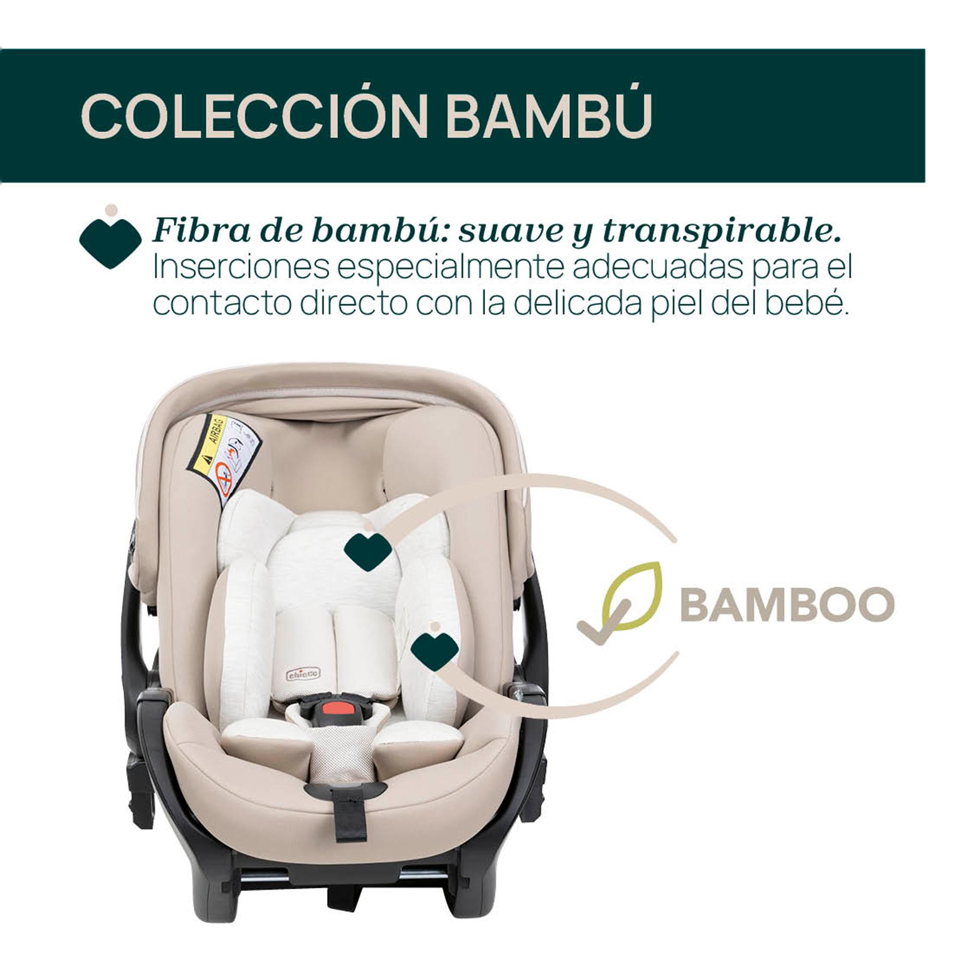 Imagen 18 de Carro de bebé Chicco Bellagio 3 piezas : silla paseo, capazo gran comfort y silla de coche First Seat Recline - Beige Beige