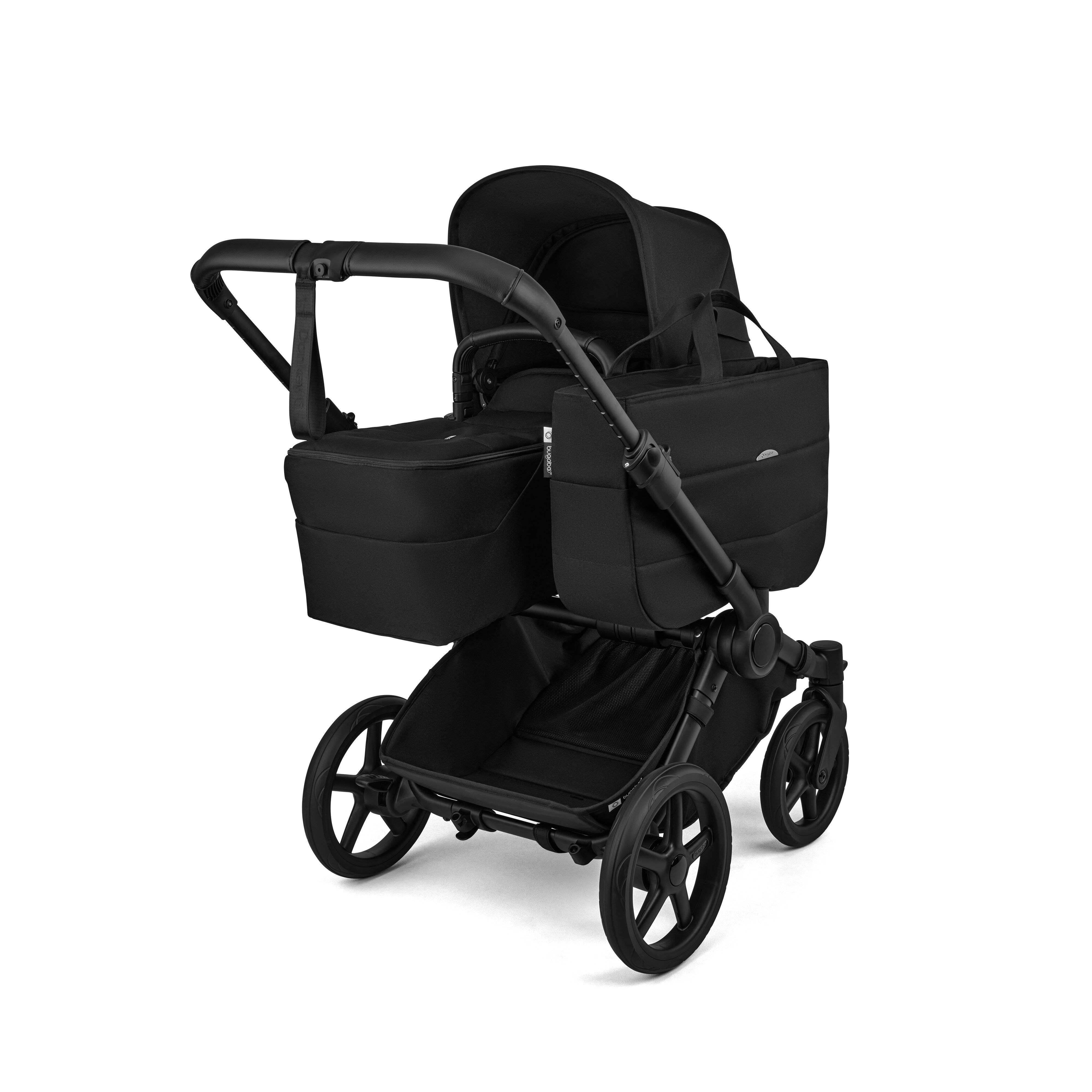 Imagen 3 de Carro de bebé Bugaboo Donkey 6 - Negro Negro