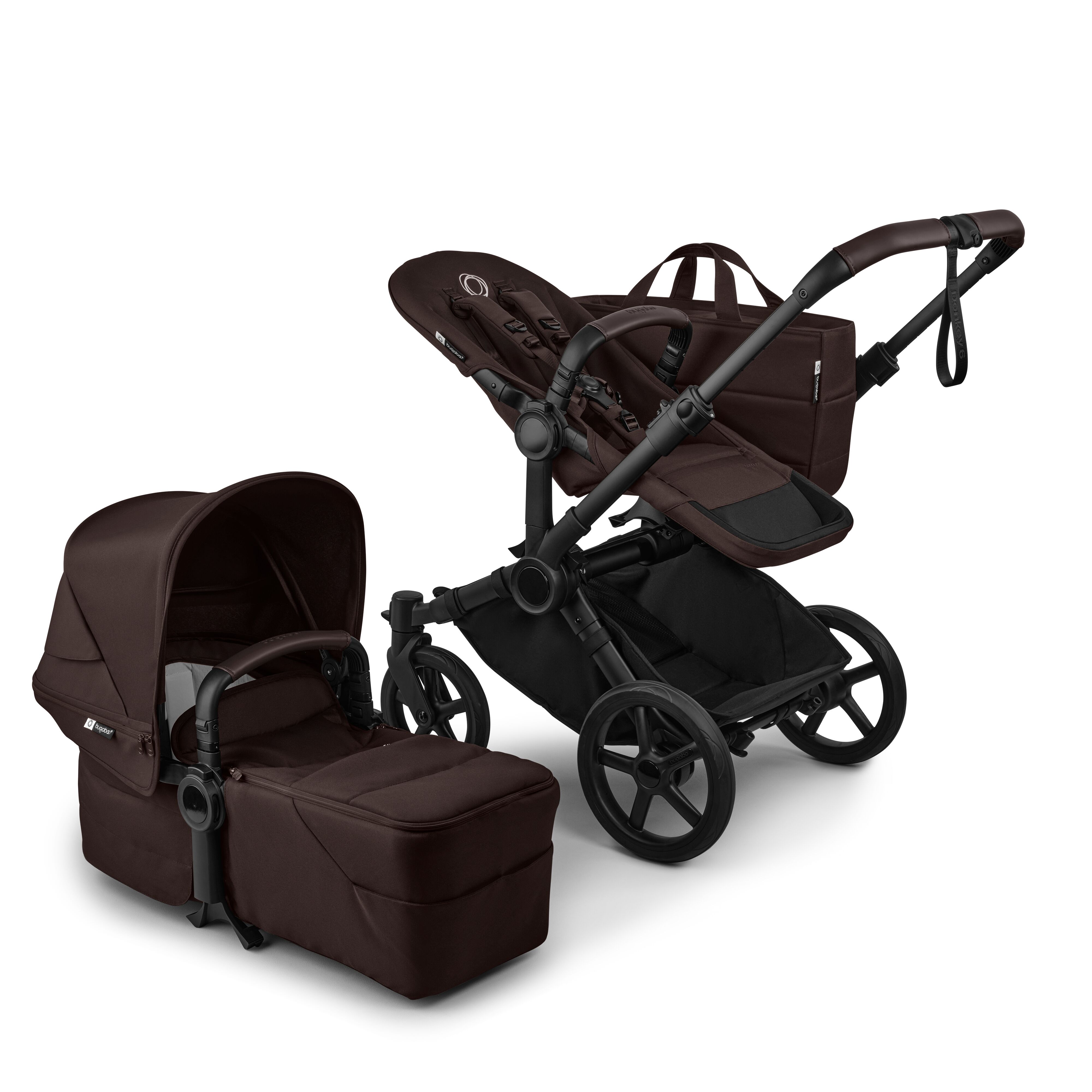 Carrinho de Passeio Bugaboo Donkey 6 Castanho-escuro-13