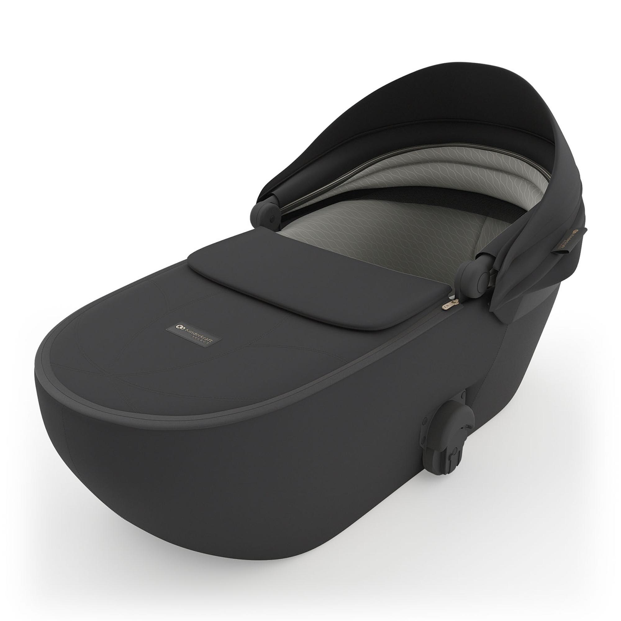 Carro de bebé 2 en 1 Kinderkraft PRIME 3 - Negro Negro-5