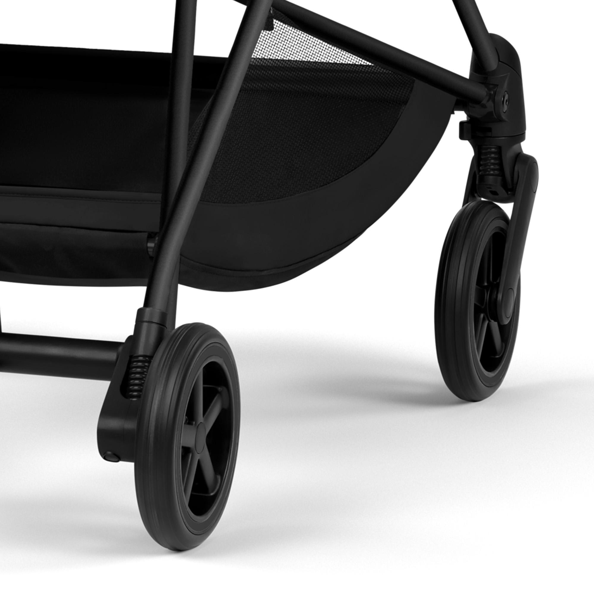Carro de bebé dúo CYBEX MIOS Comfort con Chasis MIOS, Textiles MIOS y Capazo plegable MIOS / COŸA Fold Lux Comfort - Negro Negro-12