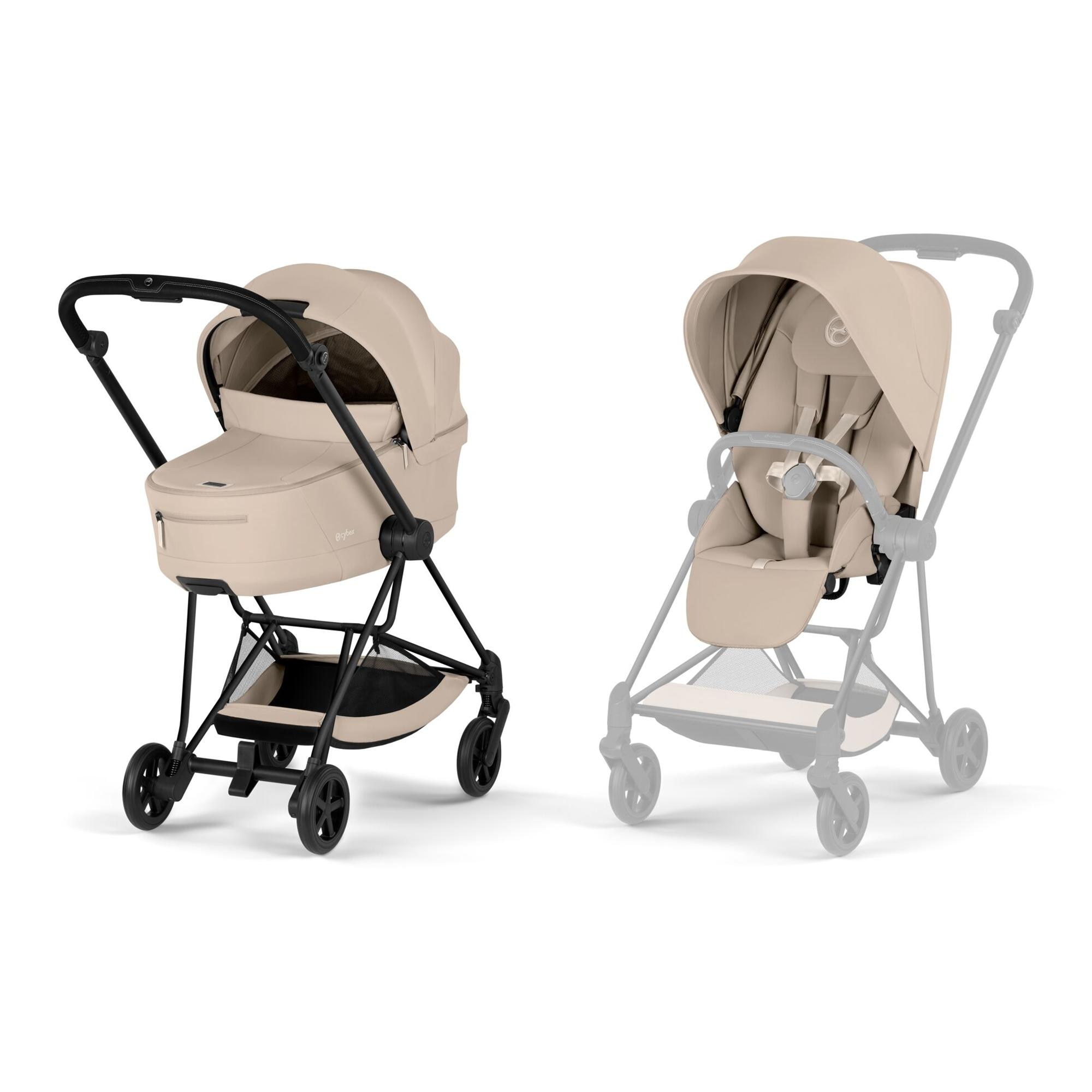 Imagem 0 de Carrinho de Bebé Duo Mios Comfort com Chassis Mios, Têxteis Mios e Alcofa Dobrável Mios/Coÿa Fold Lux Comfort