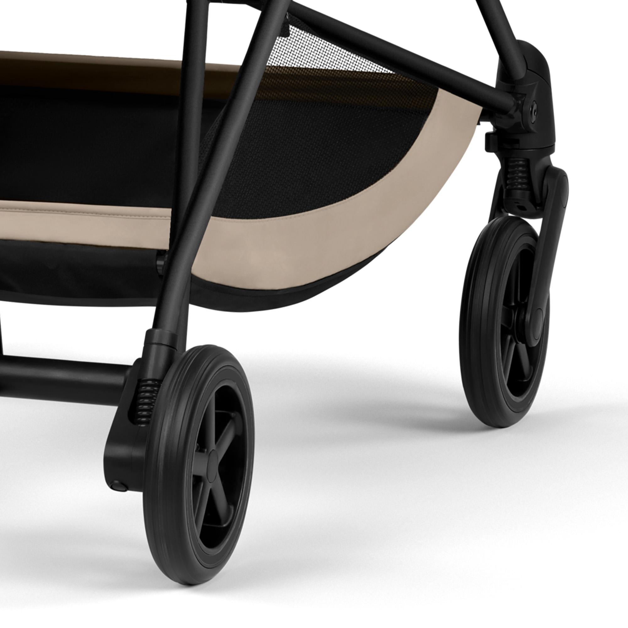 Carrinho de Bebé Duo Mios Comfort com Chassis Mios, Têxteis Mios e Alcofa Dobrável Mios/Coÿa Fold Lux Comfort Bege-12
