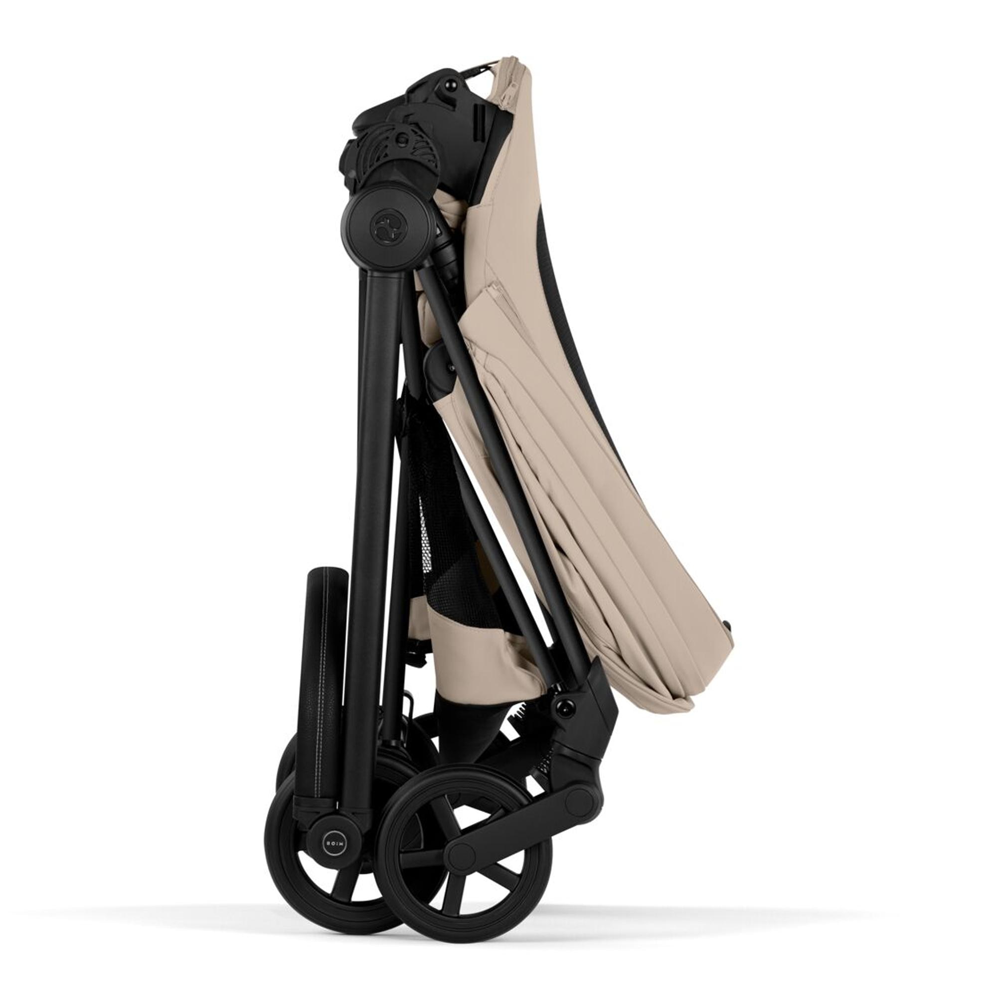 Carrinho de Bebé Duo Mios Comfort com Chassis Mios, Têxteis Mios e Alcofa Dobrável Mios/Coÿa Fold Lux Comfort Bege-14