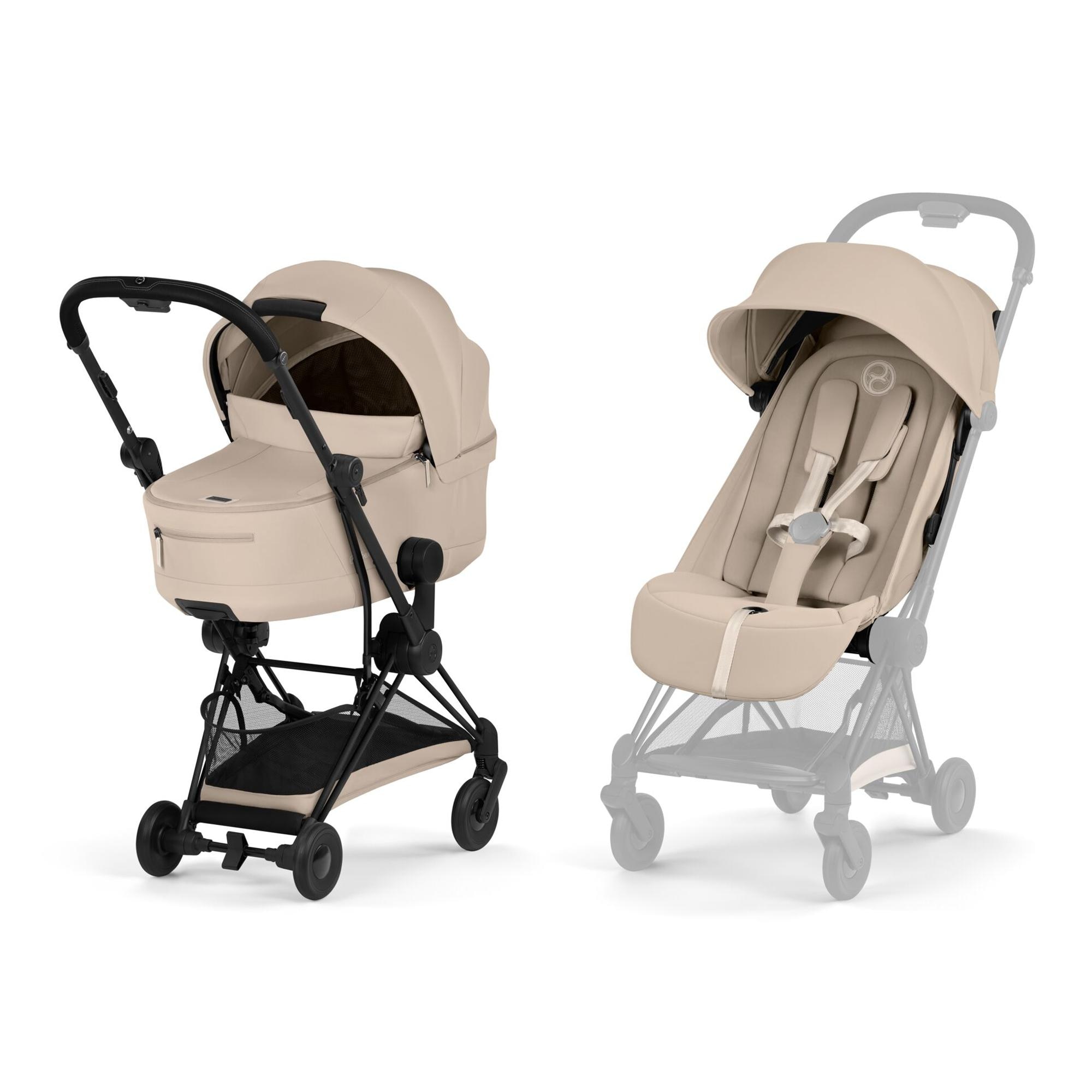 Imagem 0 de Carrinho de Bebé Duo Coÿa Comfort com Alcofa Dobrável Coÿa Fold Lux Style